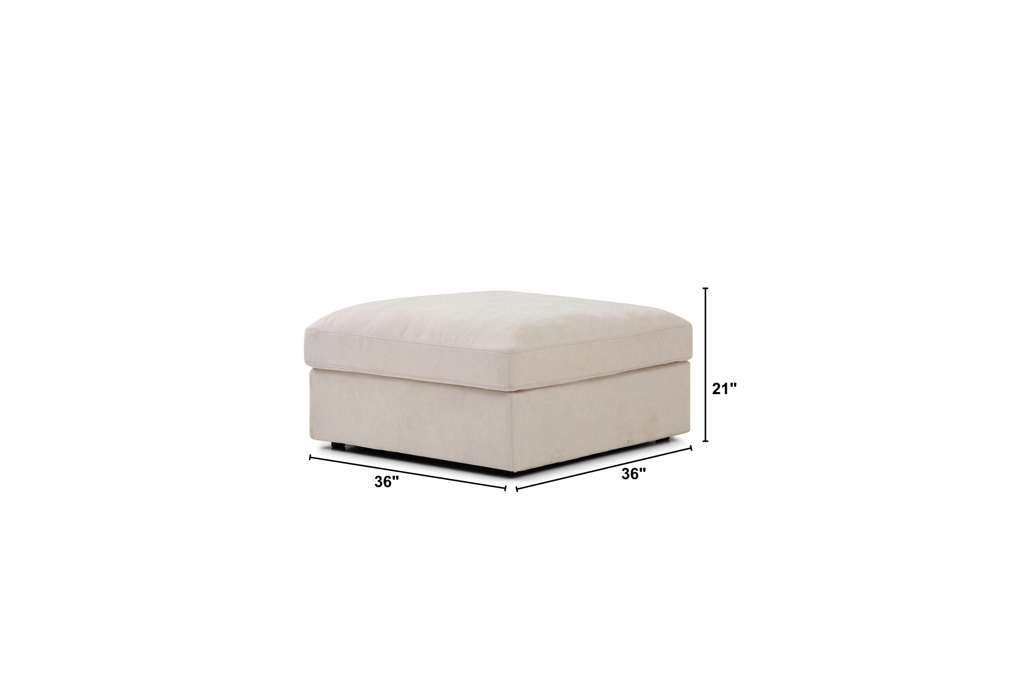Bella Ottoman Dimensions