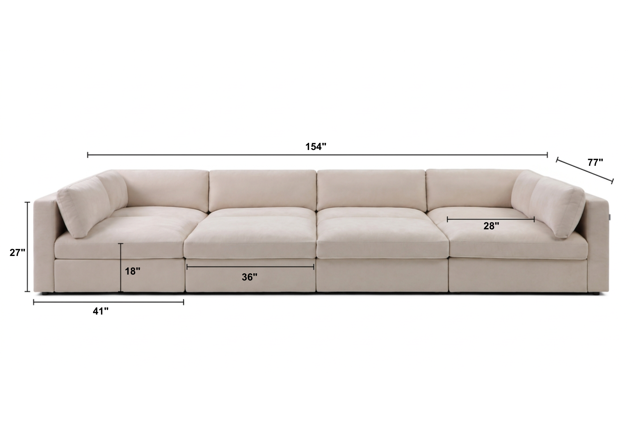 Bella Grand Pit Dimensions