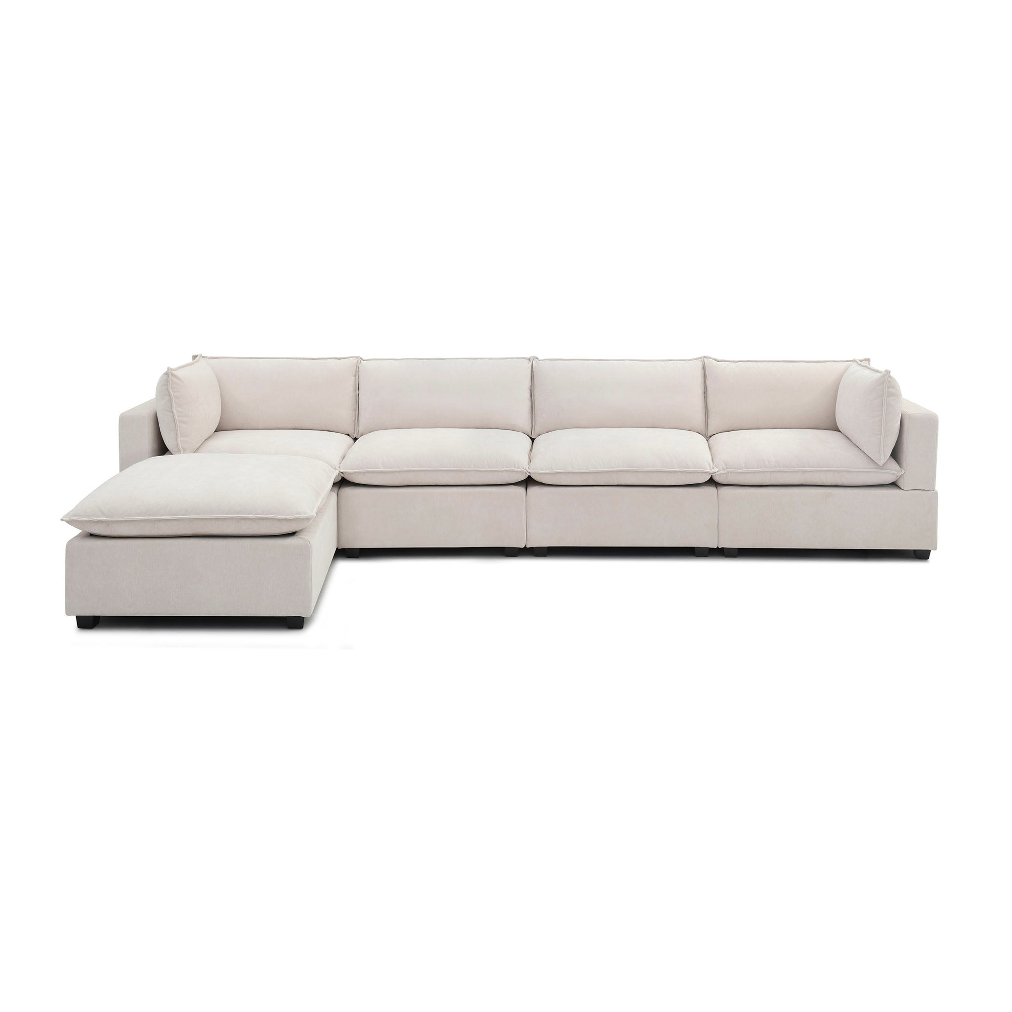 Luna 4 Seater + Ottoman