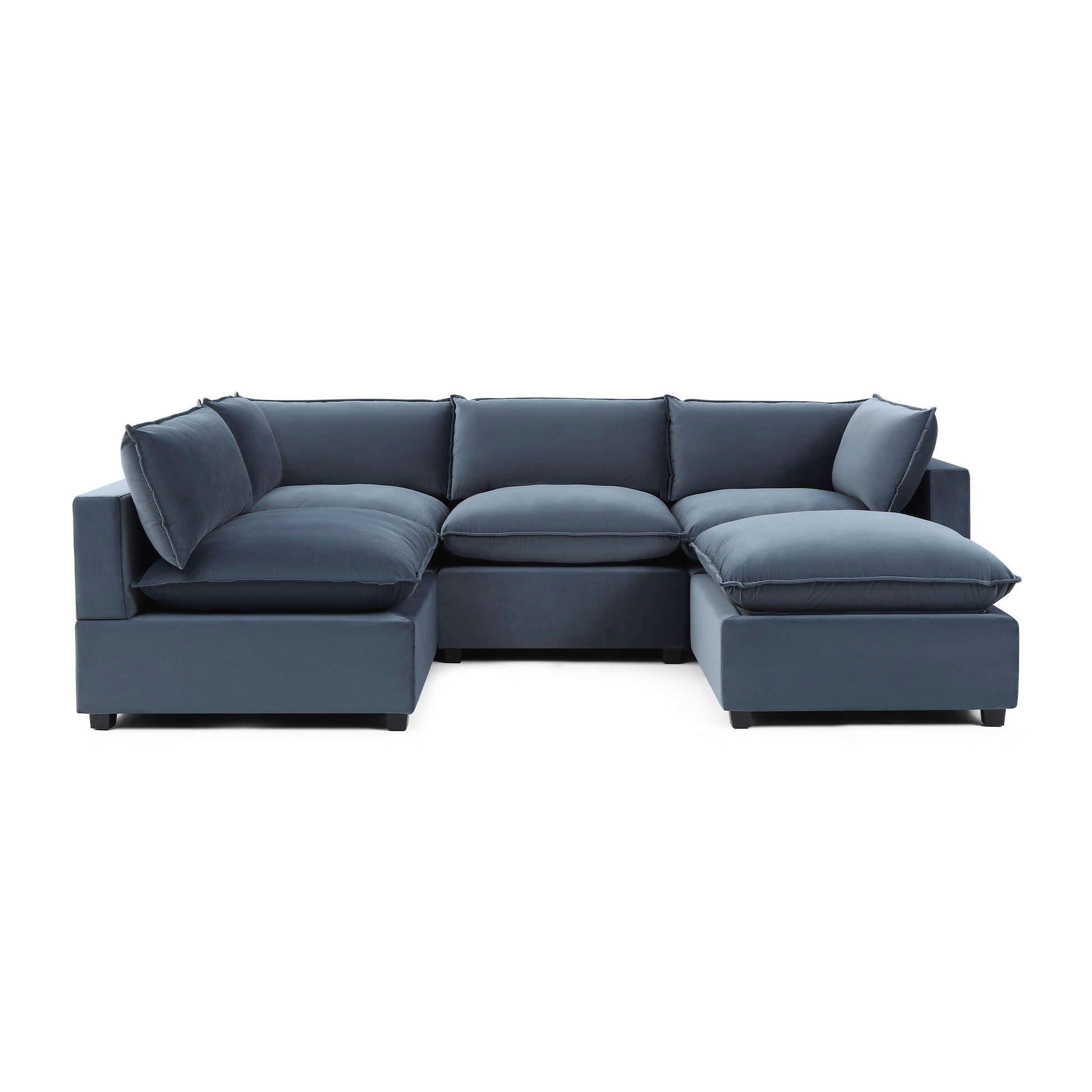 Luna L Shape + Ottoman