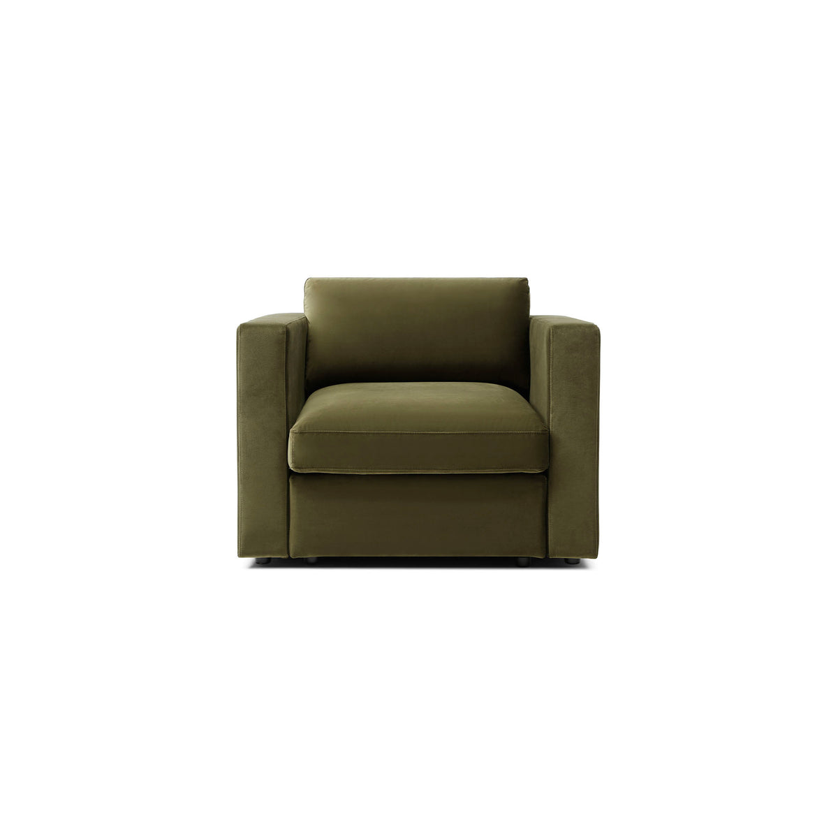 Bella Armchair – Sage Green Performance Velvet