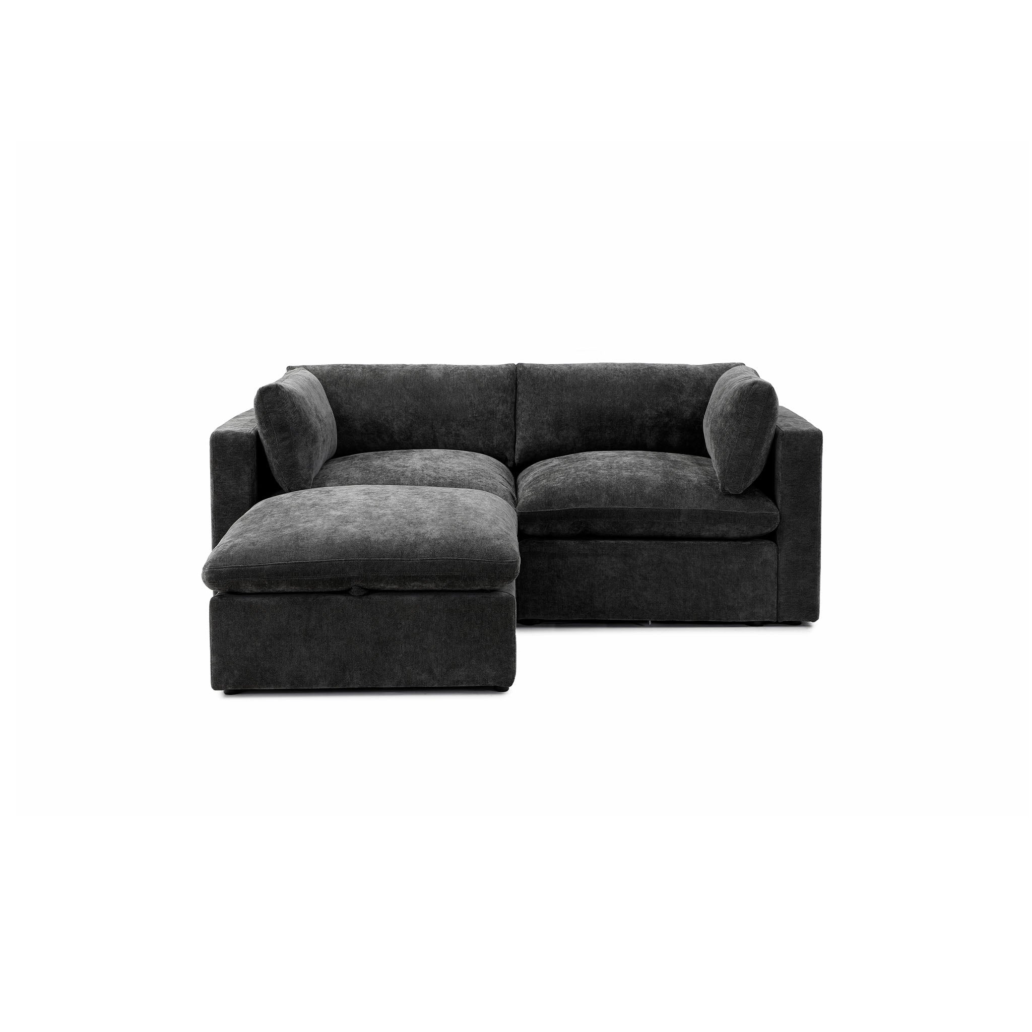 Bella Pillow 2 Seater + Storage Ottoman