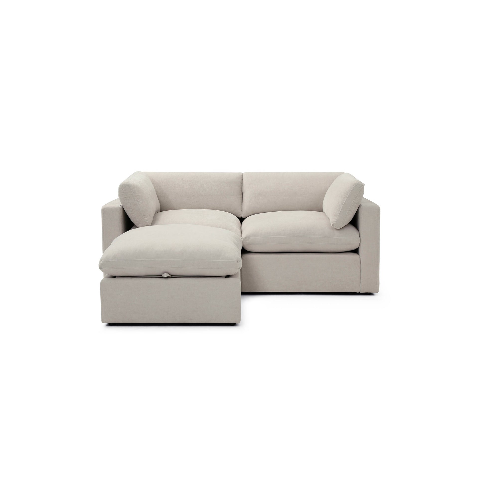 Bella Pillow 2 Seater + Storage Ottoman