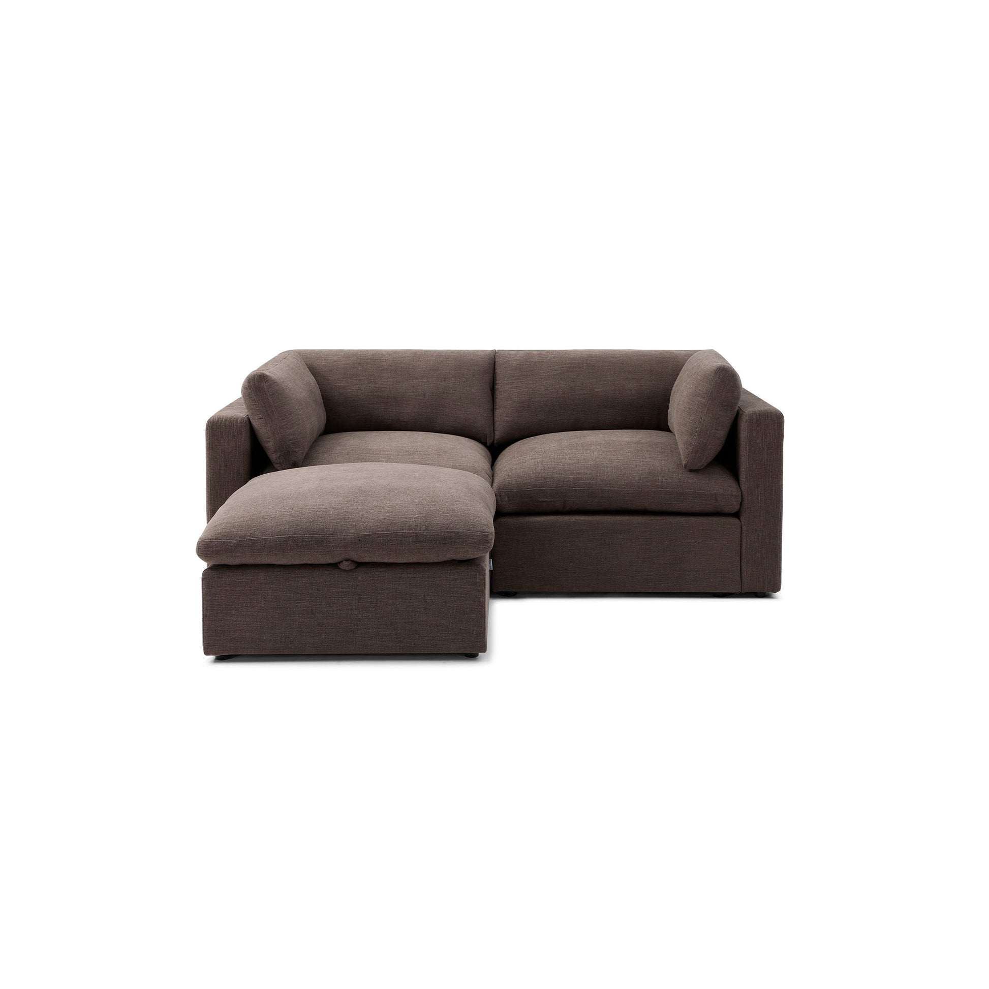 Bella Pillow 2 Seater + Storage Ottoman