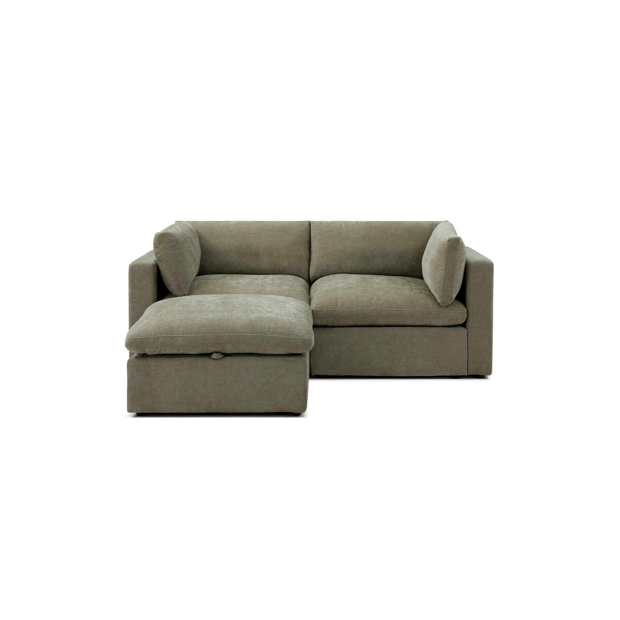 Bella Pillow 2 Seater + Storage Ottoman