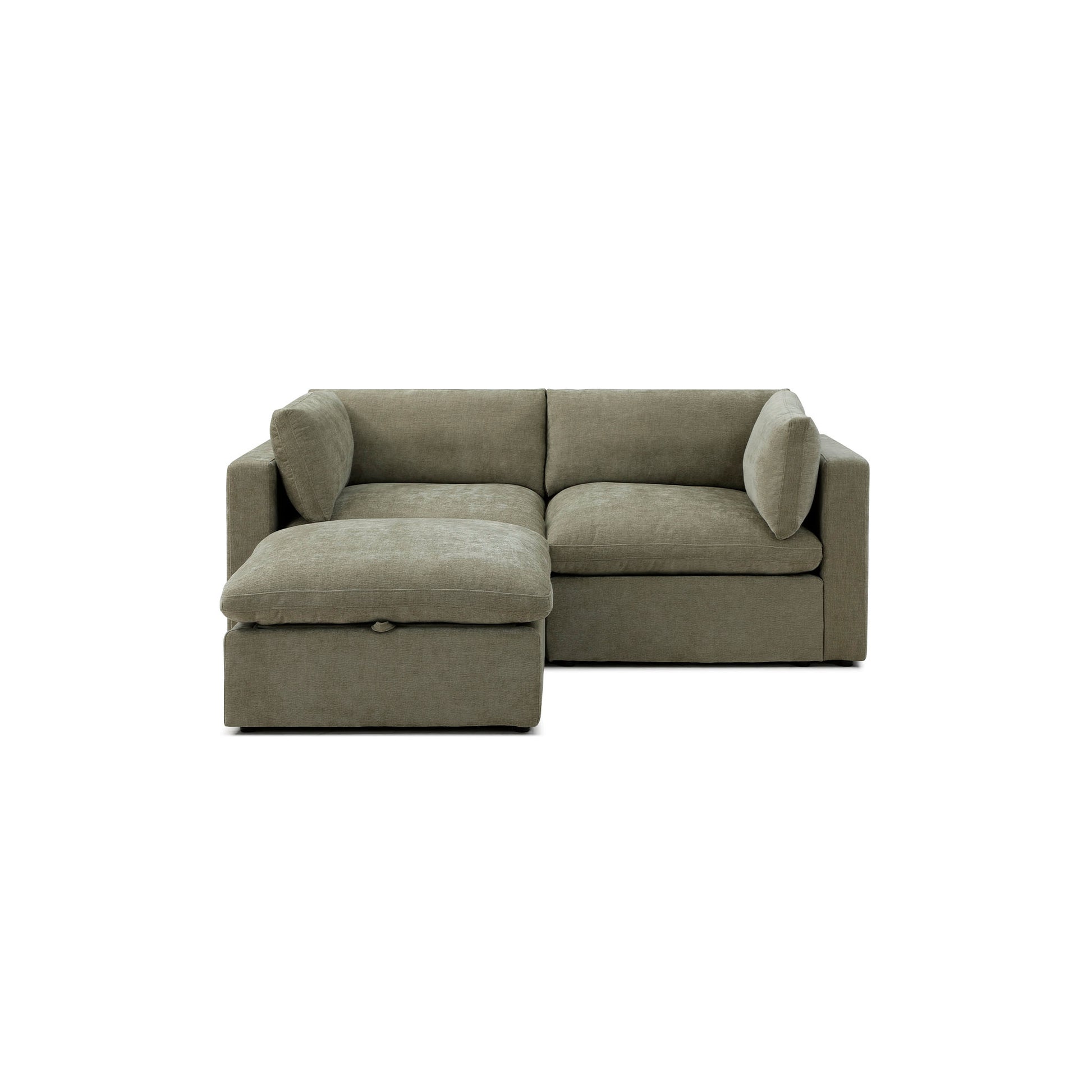 Bella Pillow 2 Seater + Storage Ottoman
