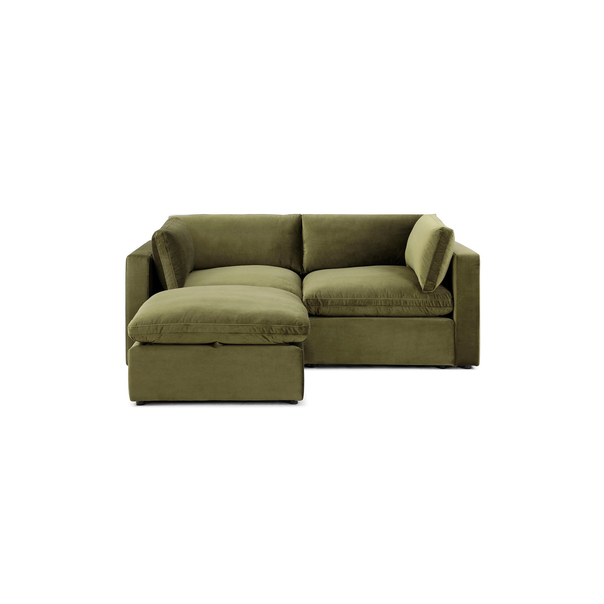 Bella Pillow 2 Seater + Storage Ottoman