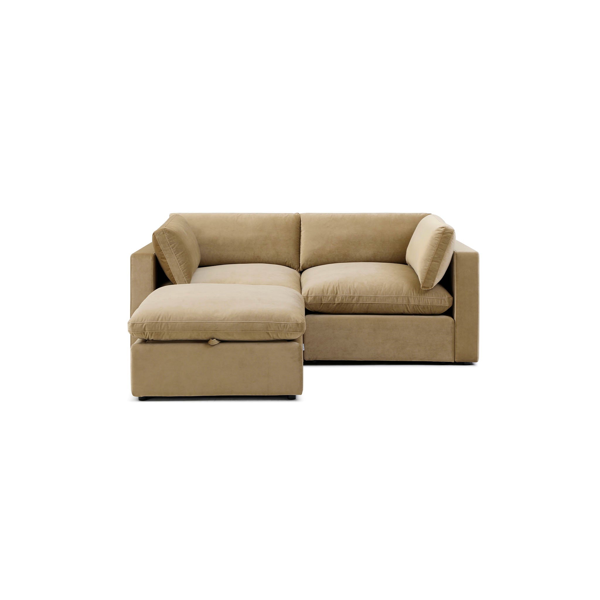 Bella Pillow 2 Seater + Storage Ottoman