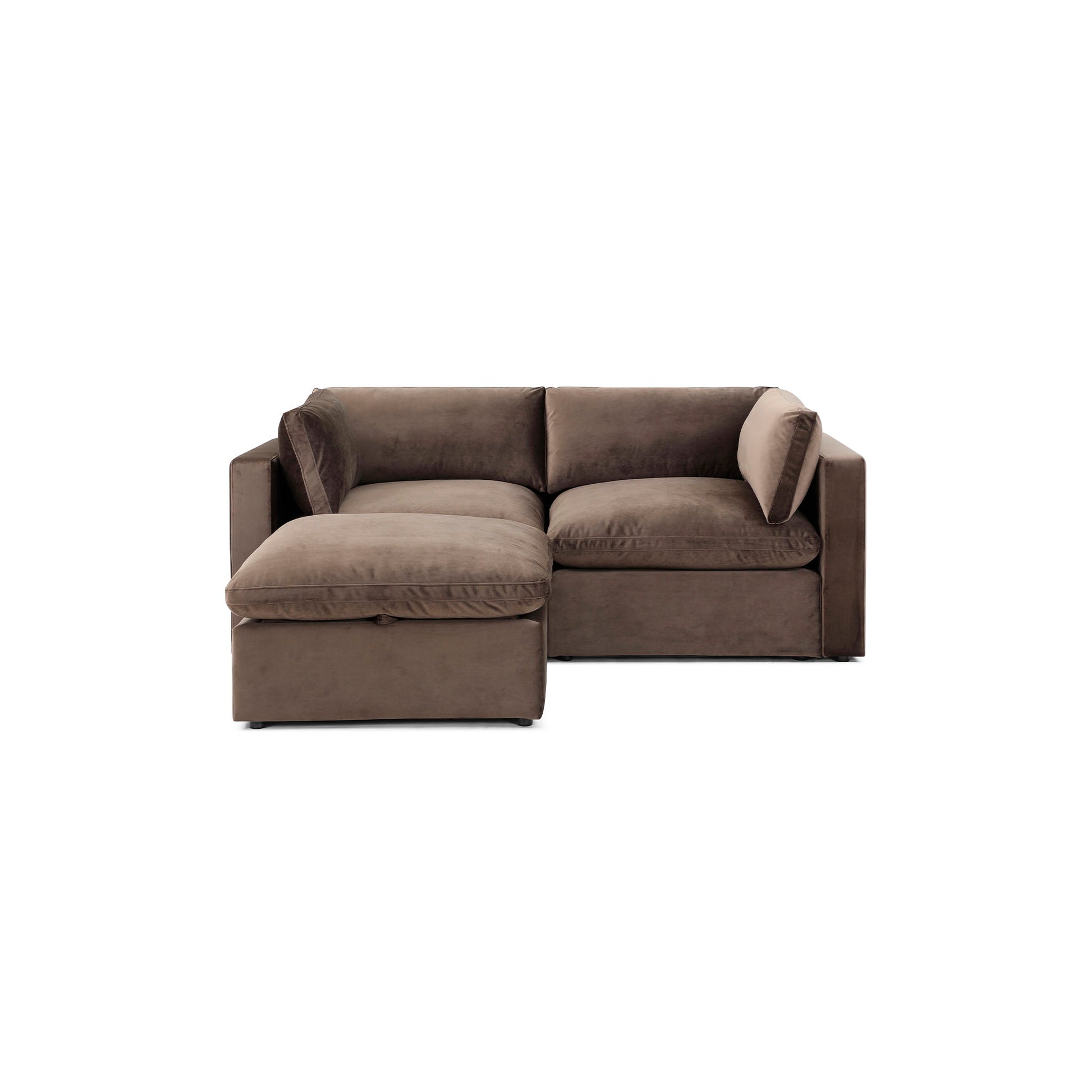 Bella Pillow 2 Seater + Storage Ottoman