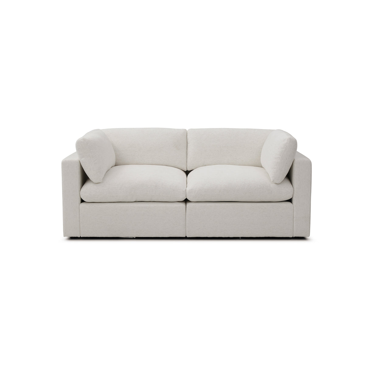Bella Pillow 2 Seater – Ivory Performance Linen