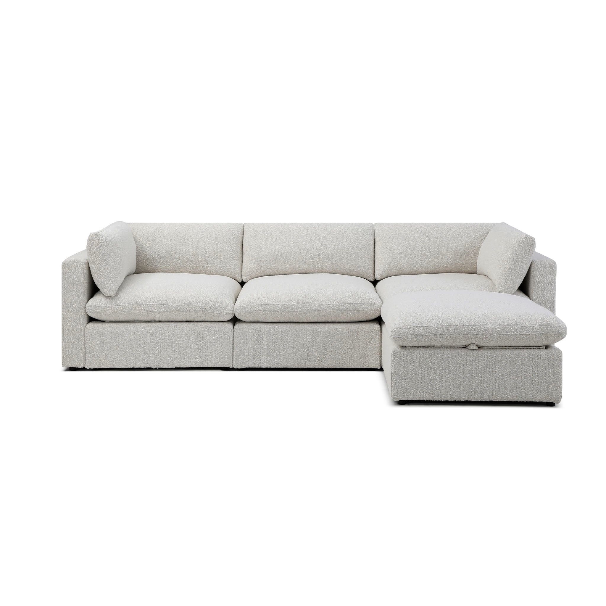 Bella Pillow 3 Seater + Ottoman
