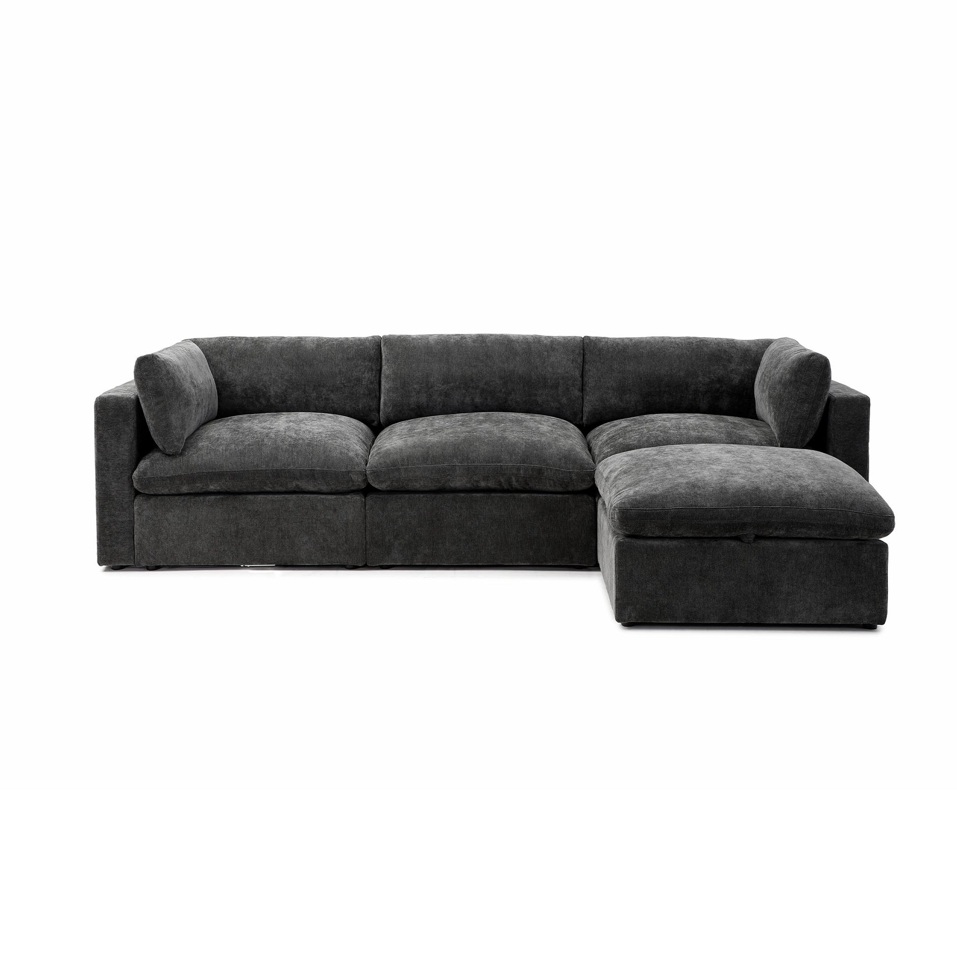Bella Pillow 3 Seater + Ottoman