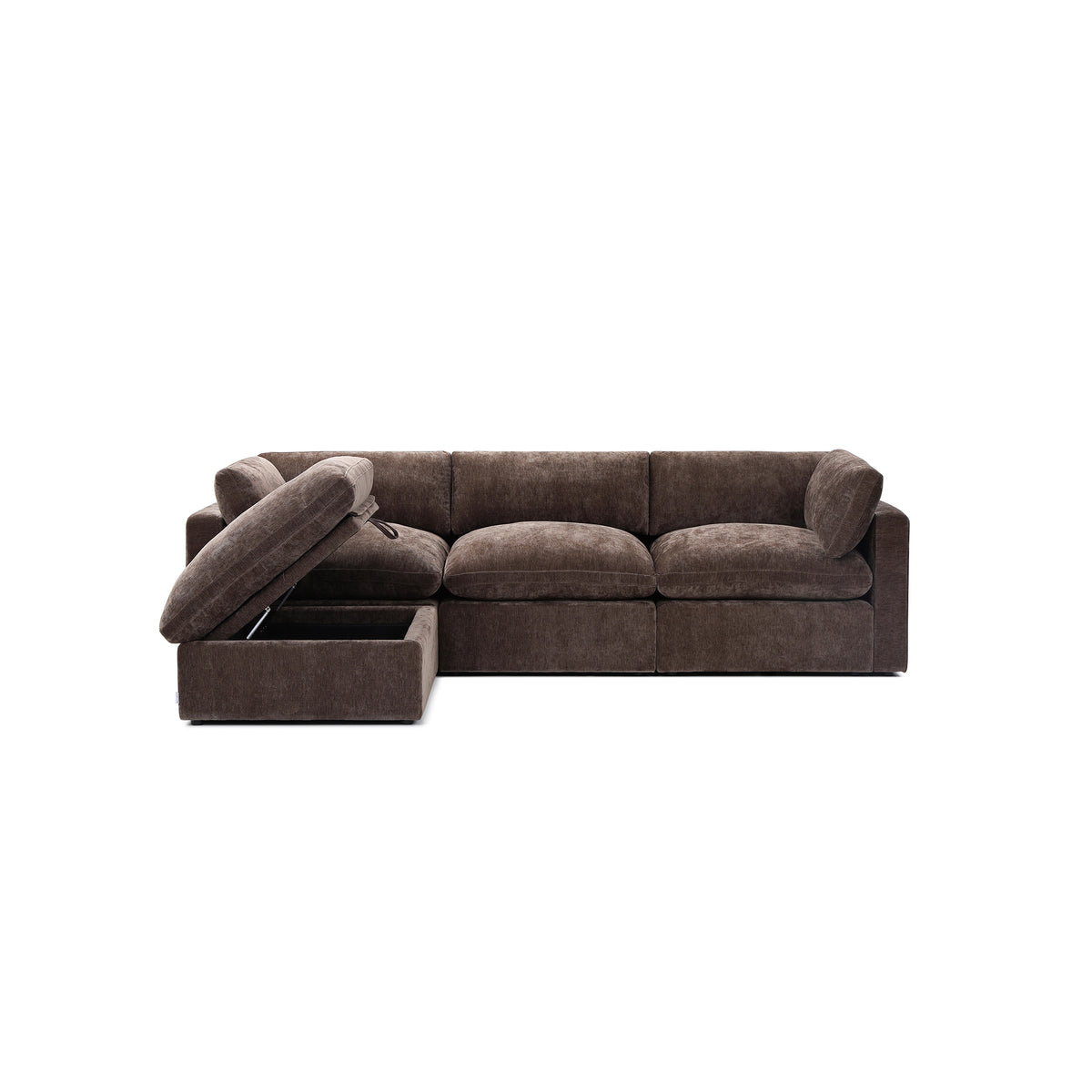 Bella Pillow 3 Seater + Storage Ottoman