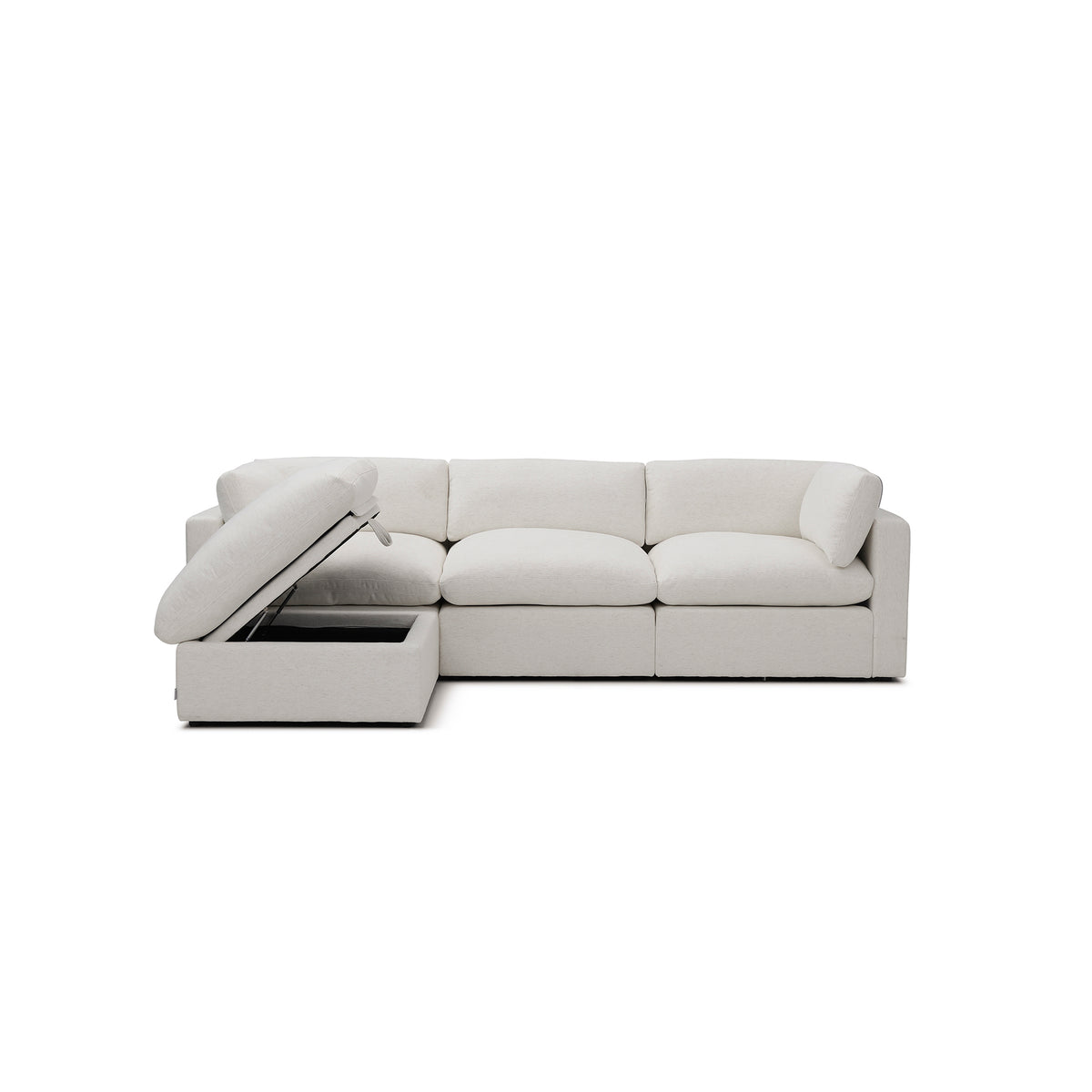 Bella Pillow 3 Seater + Storage Ottoman