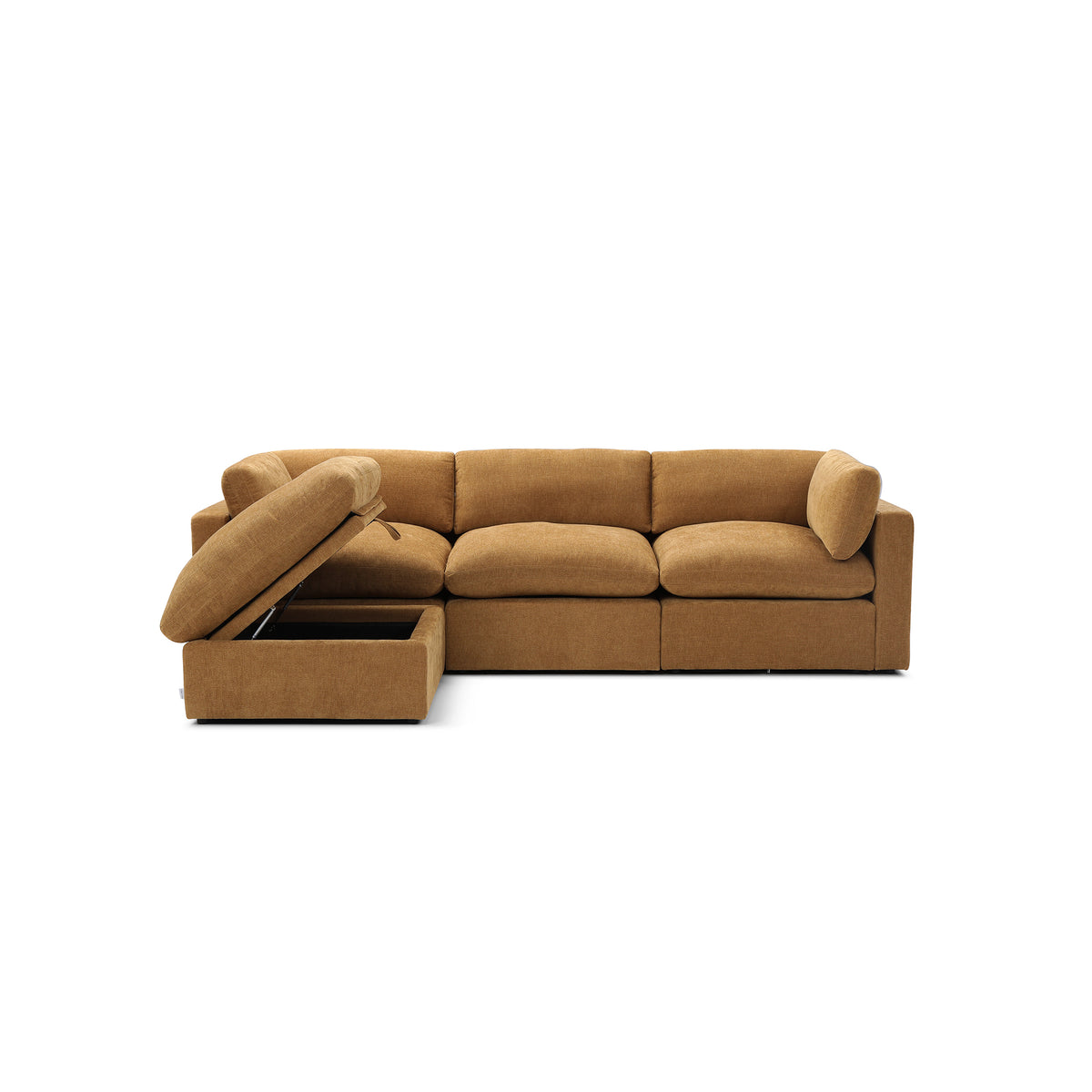 Bella Pillow 3 Seater + Storage Ottoman