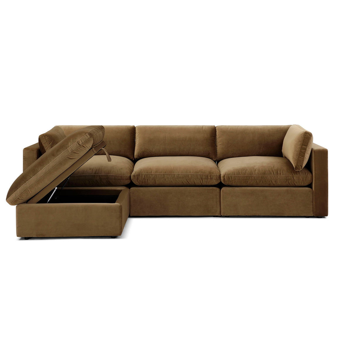 Bella Pillow 3 Seater + Storage Ottoman