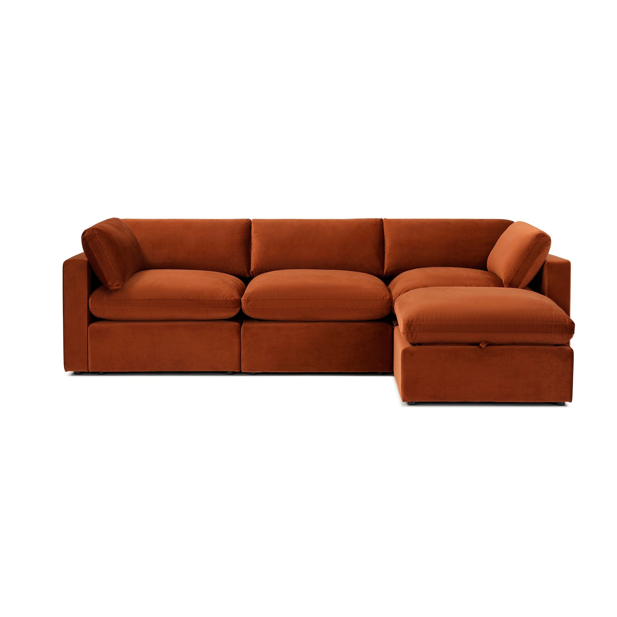 Bella Pillow 3 Seater + Ottoman