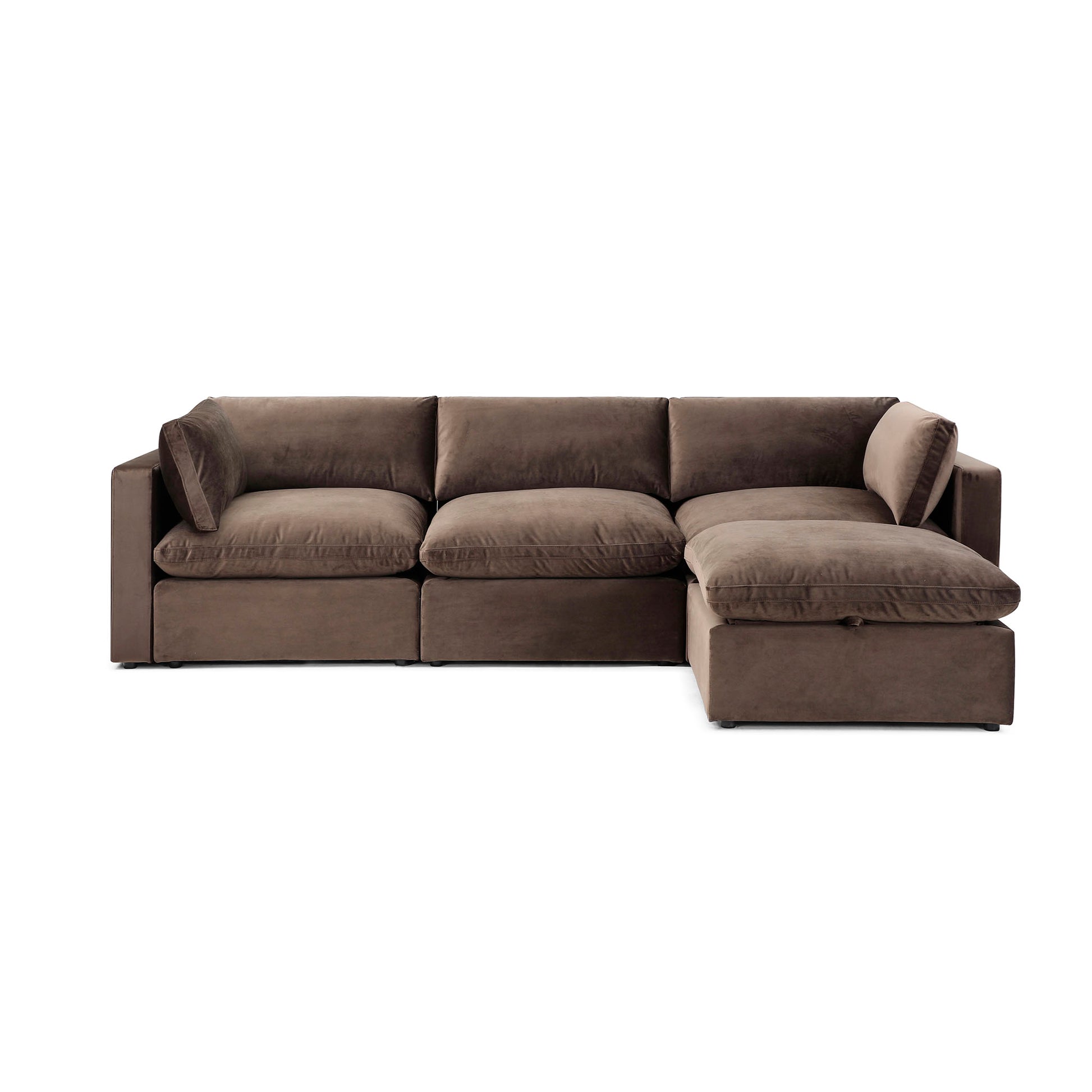 Bella Pillow 3 Seater + Ottoman