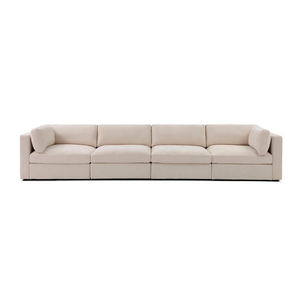 Bella 4 Seater – Cream Chenille