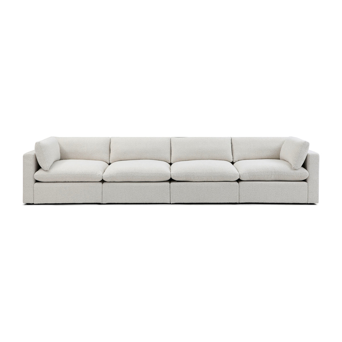 Bella Pillow 4 Seater – Cream Performance Boucle
