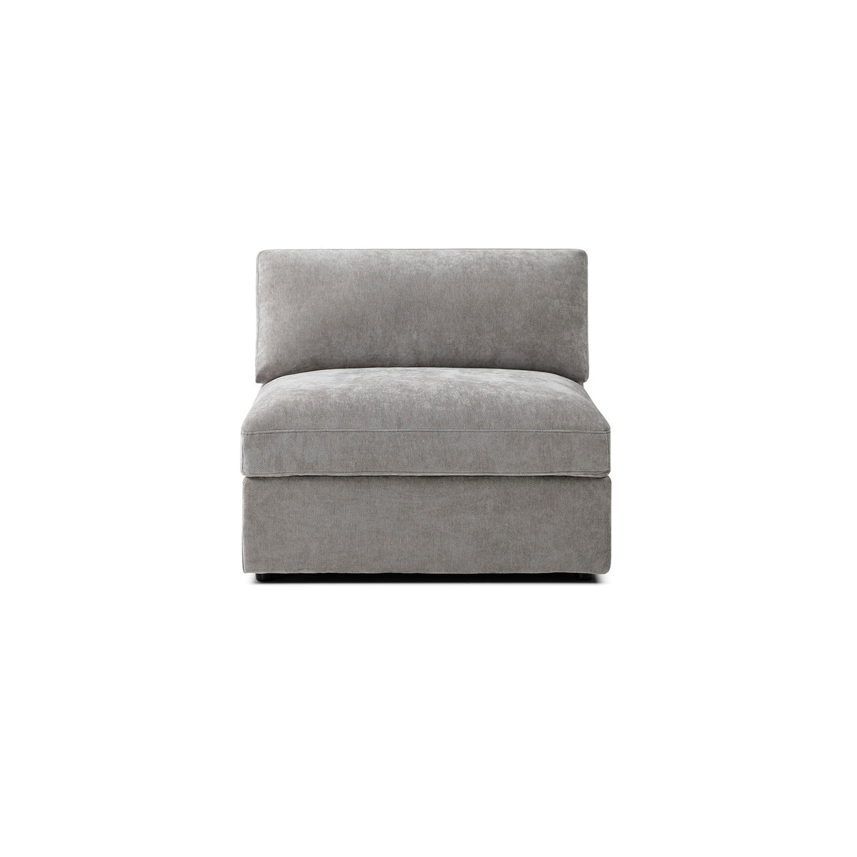 Bella Armless – Stone Grey Chenille
