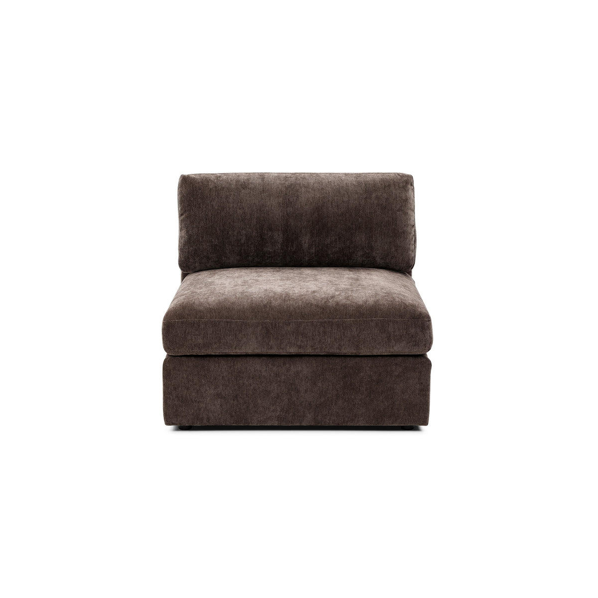 Bella Armless – Mocha Chenille