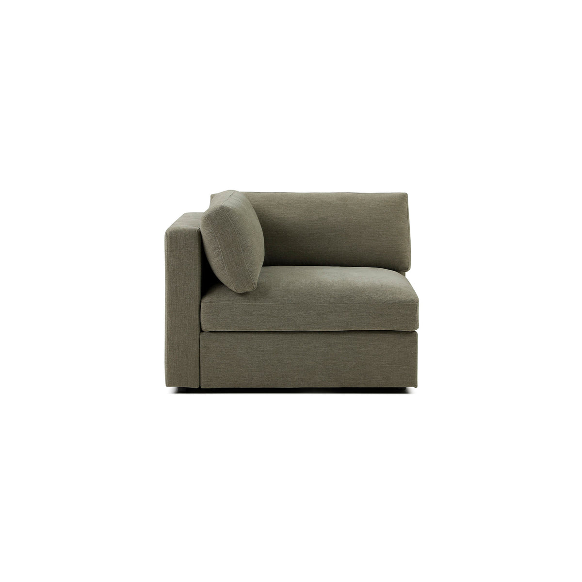 Bella Corner – Dusty Green Performance Linen