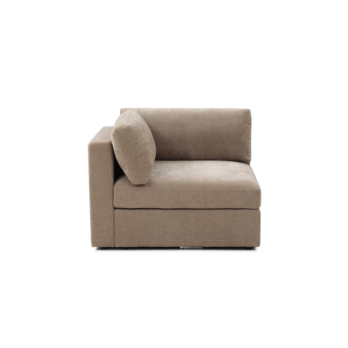 Bella Corner – Taupe Performance Linen