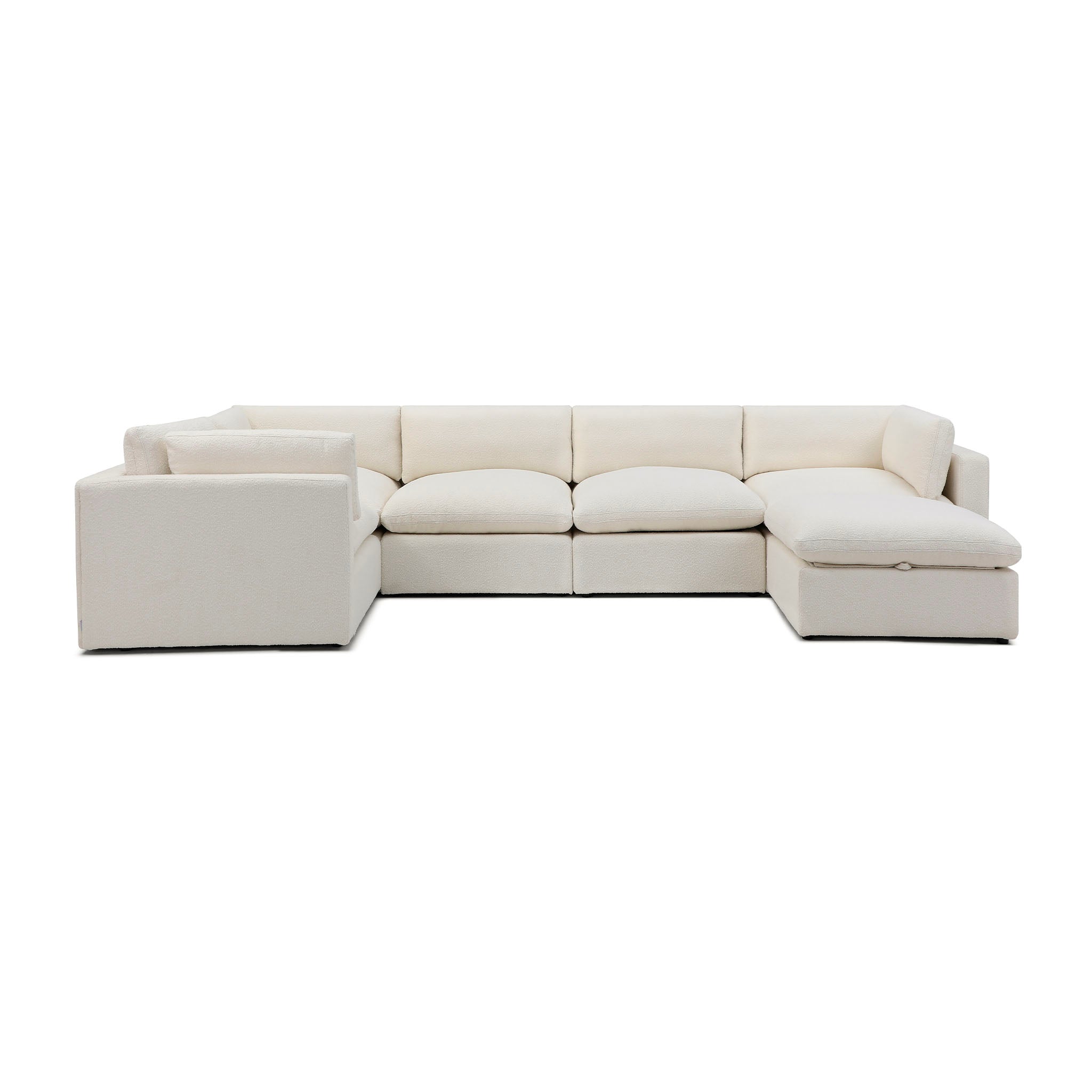 Bella Pillow Grand Corner + Ottoman