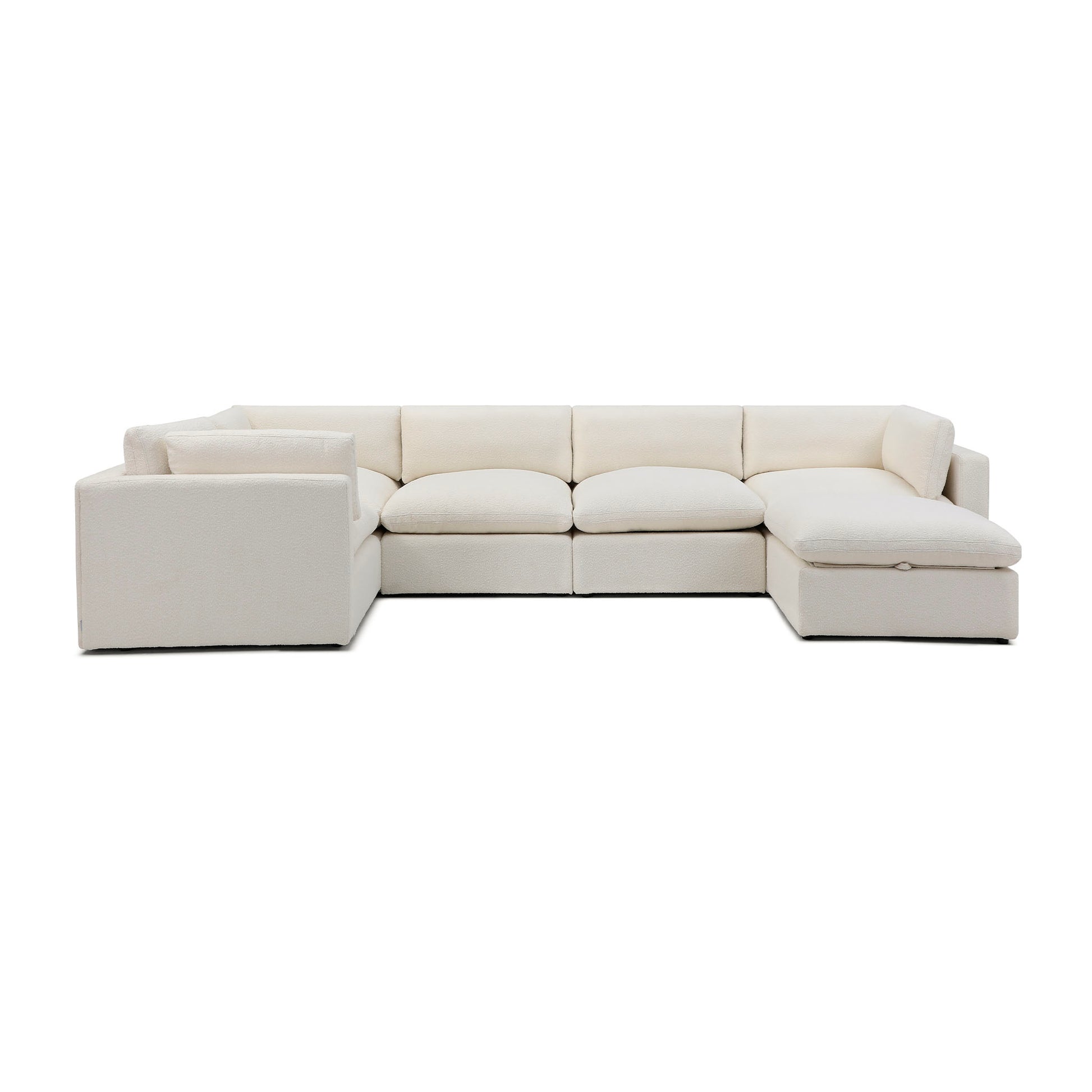 Bella Pillow Grand Corner + Ottoman