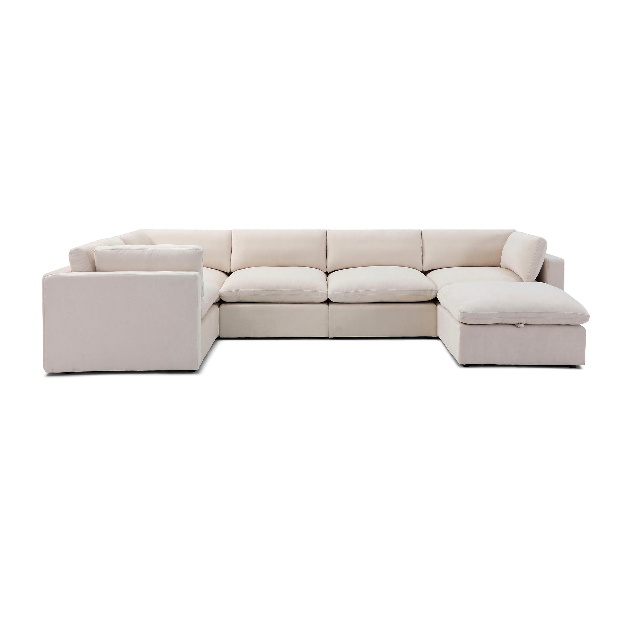 Bella Pillow Grand Corner + Ottoman