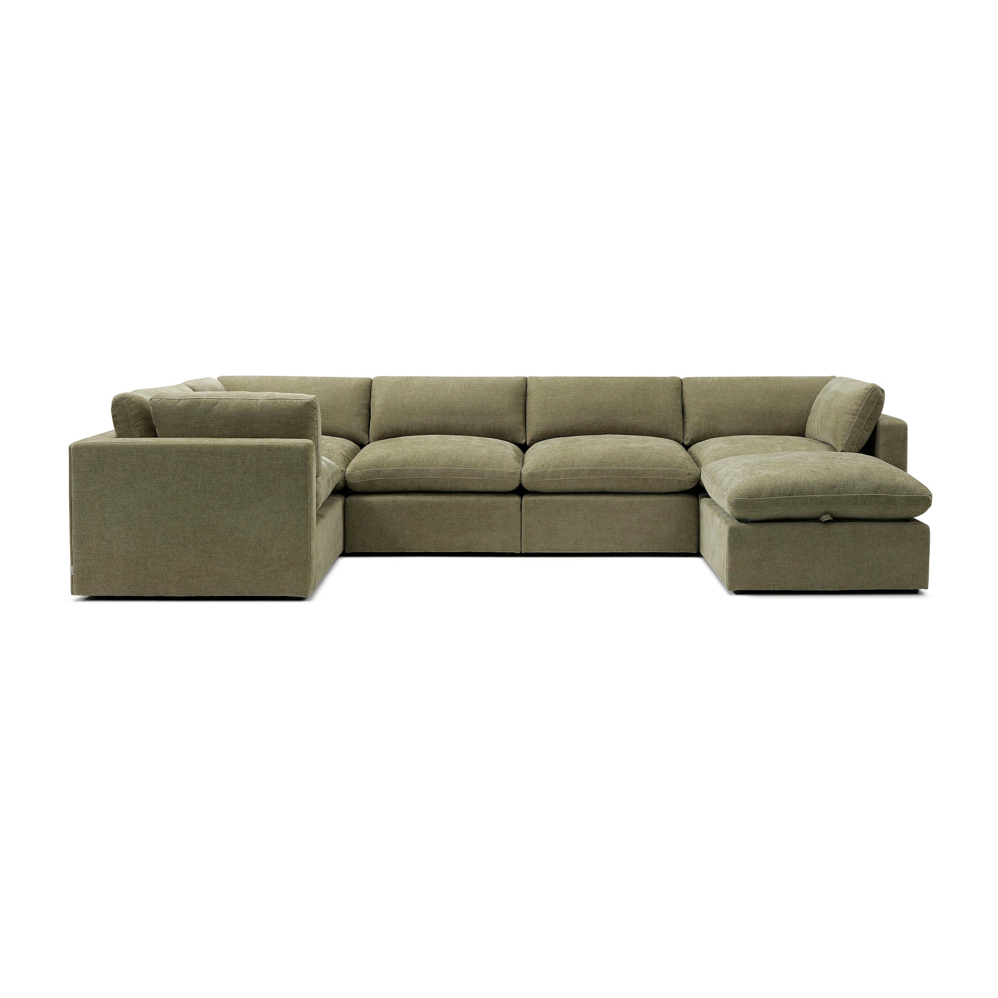 Bella Pillow Grand Corner + Ottoman