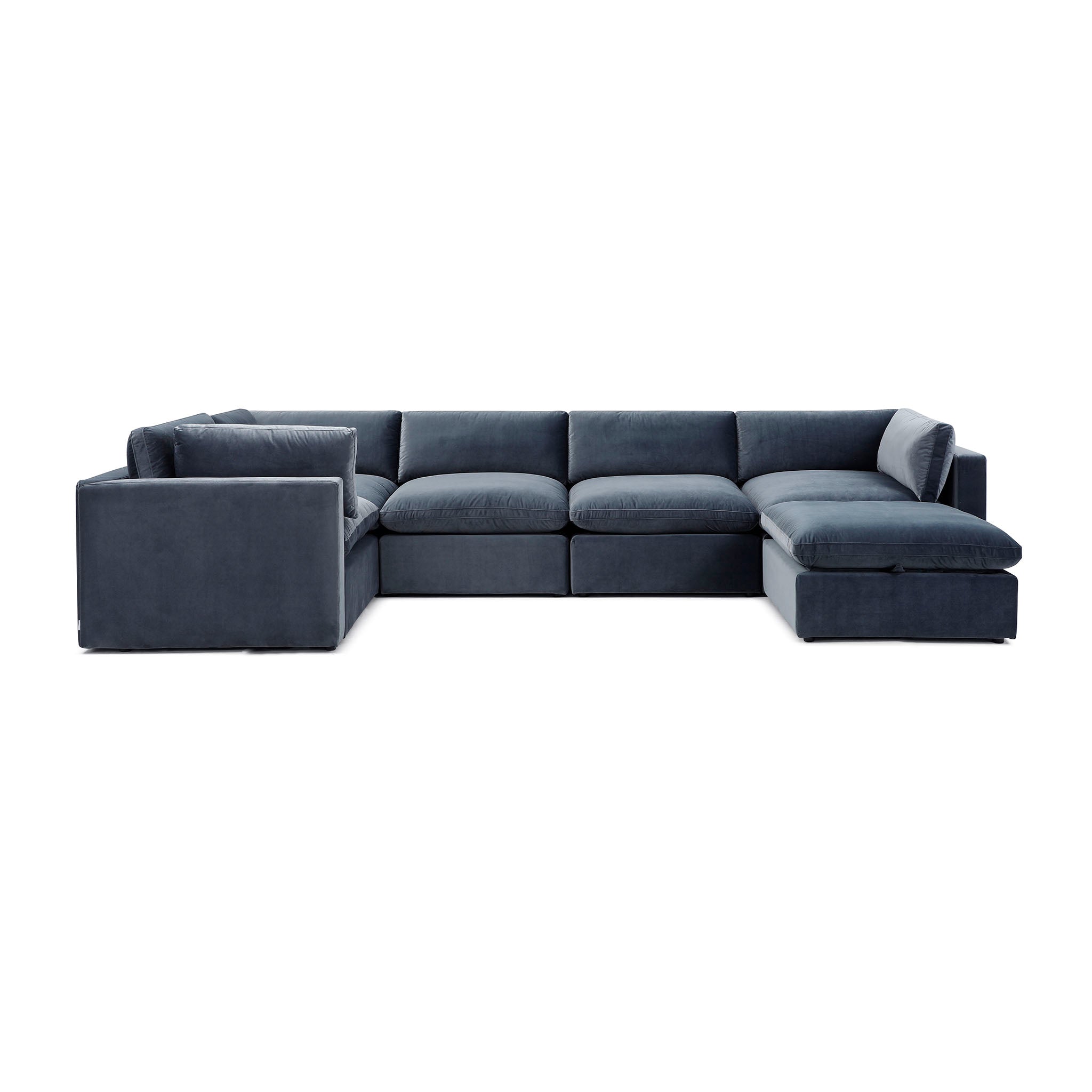 Bella Pillow Grand Corner + Ottoman
