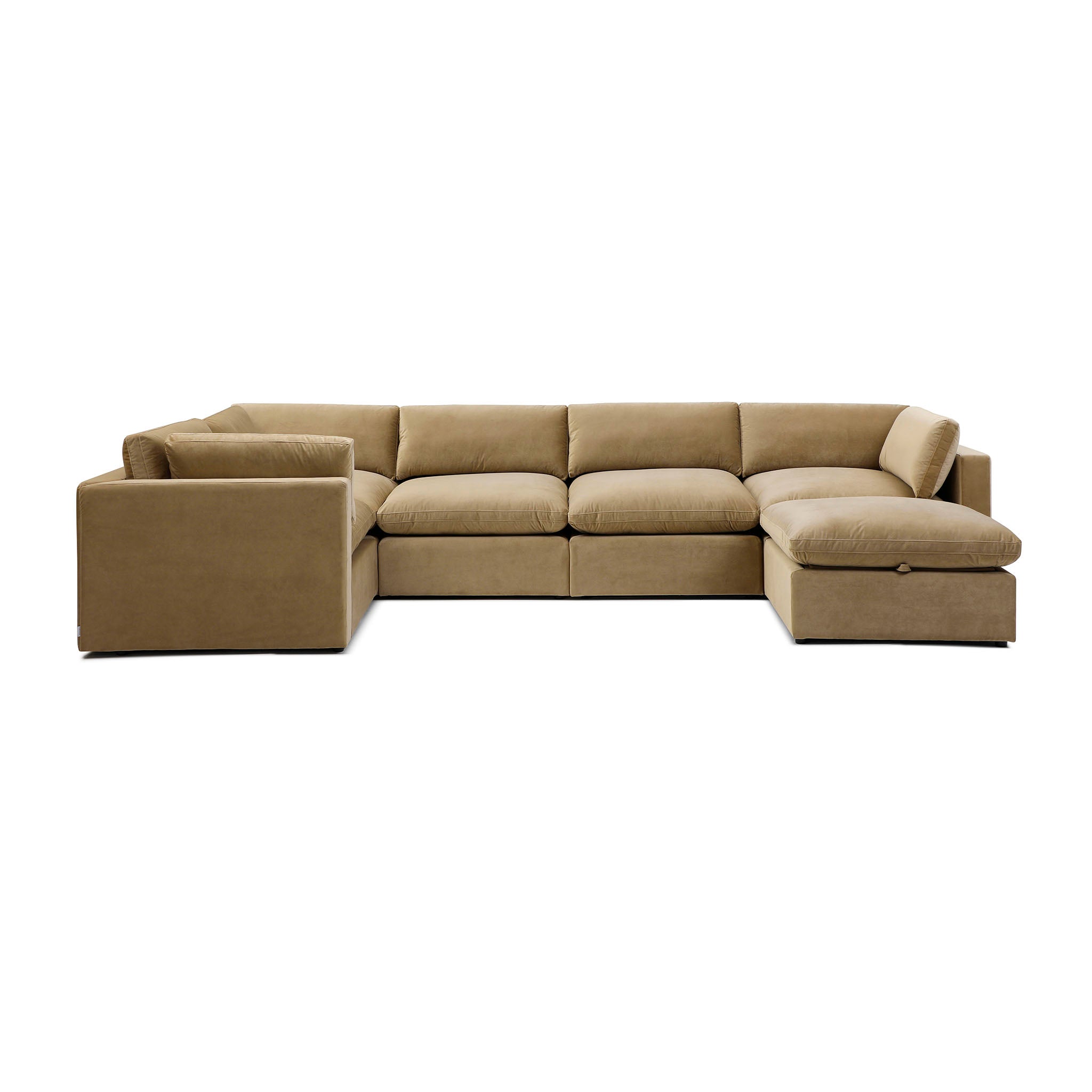 Bella Pillow Grand Corner + Ottoman