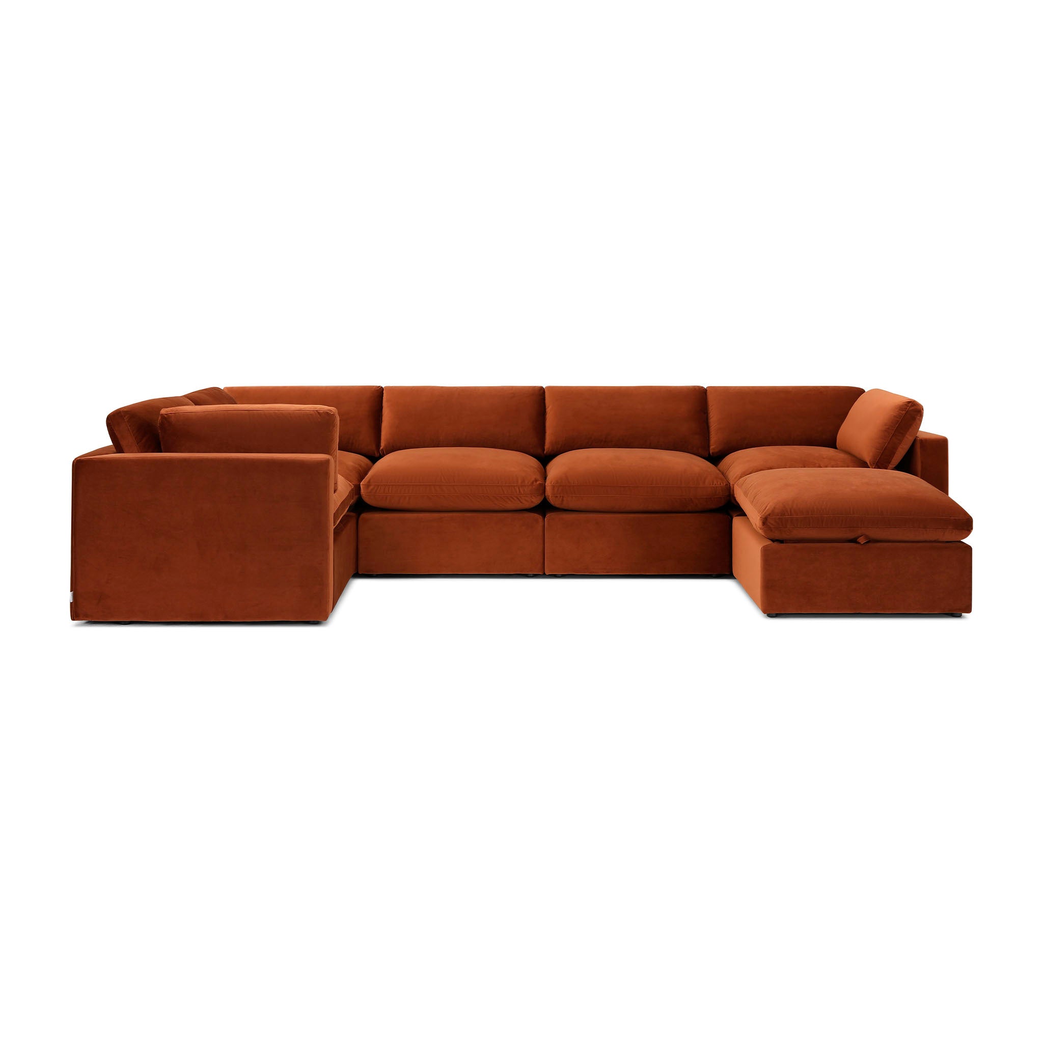 Bella Pillow Grand Corner + Ottoman