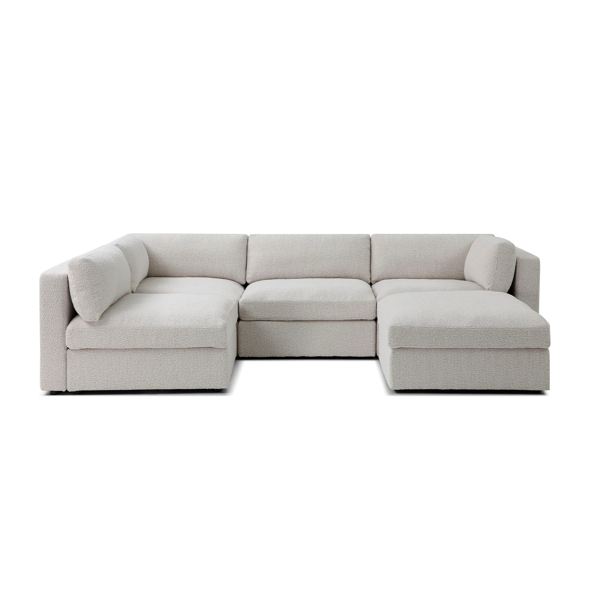 Bella L-Shape + Ottoman