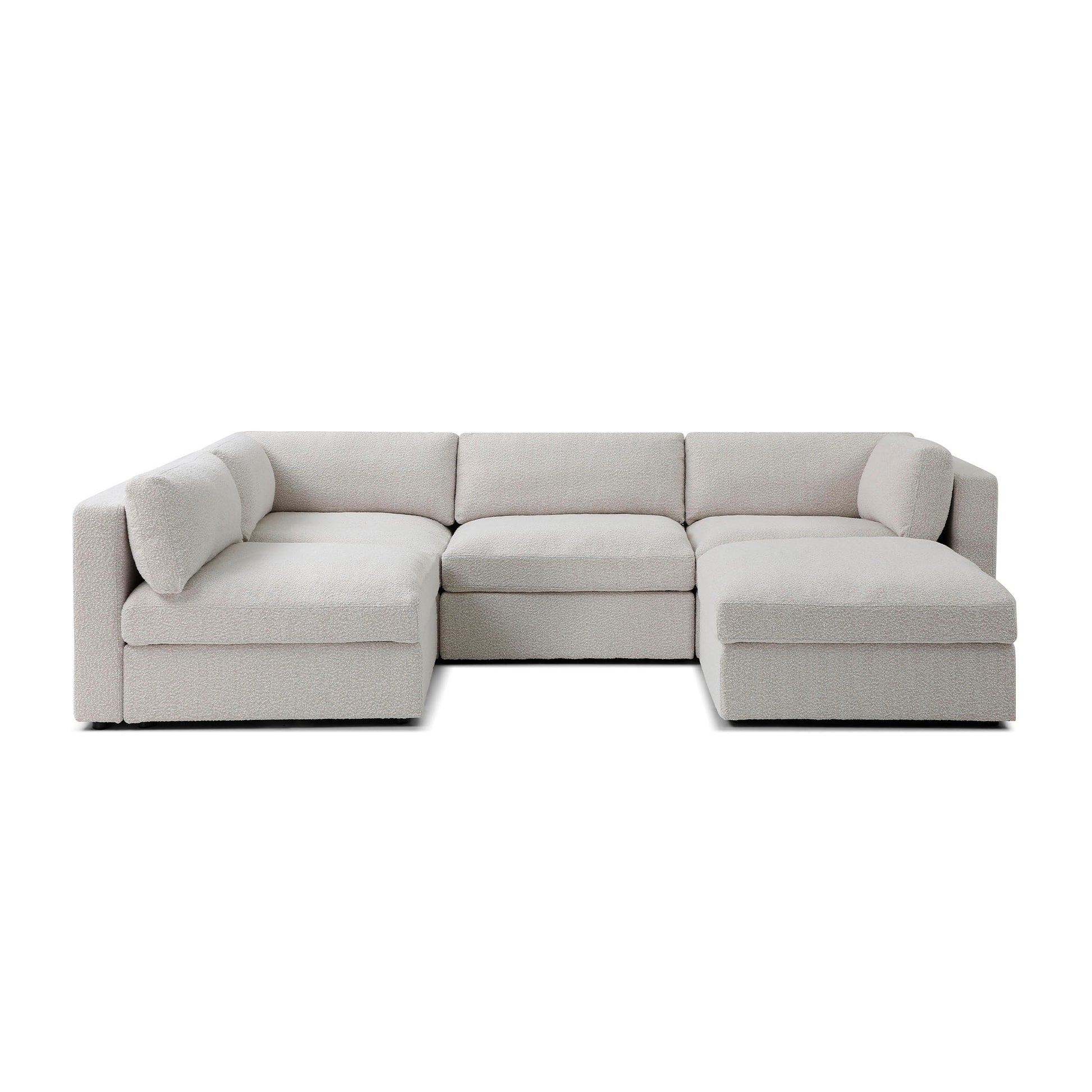 Bella L-Shape + Ottoman