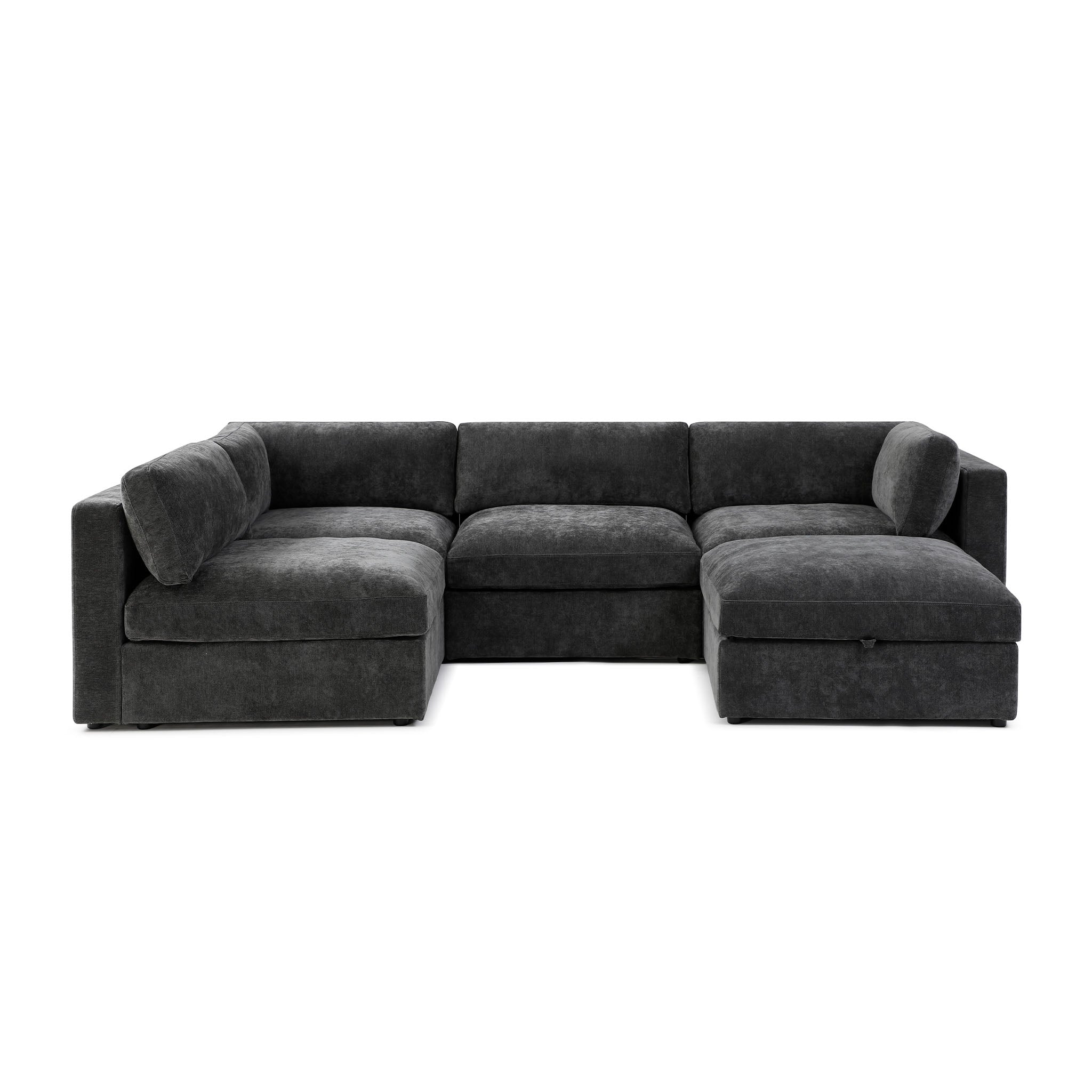Bella L-Shape + Ottoman