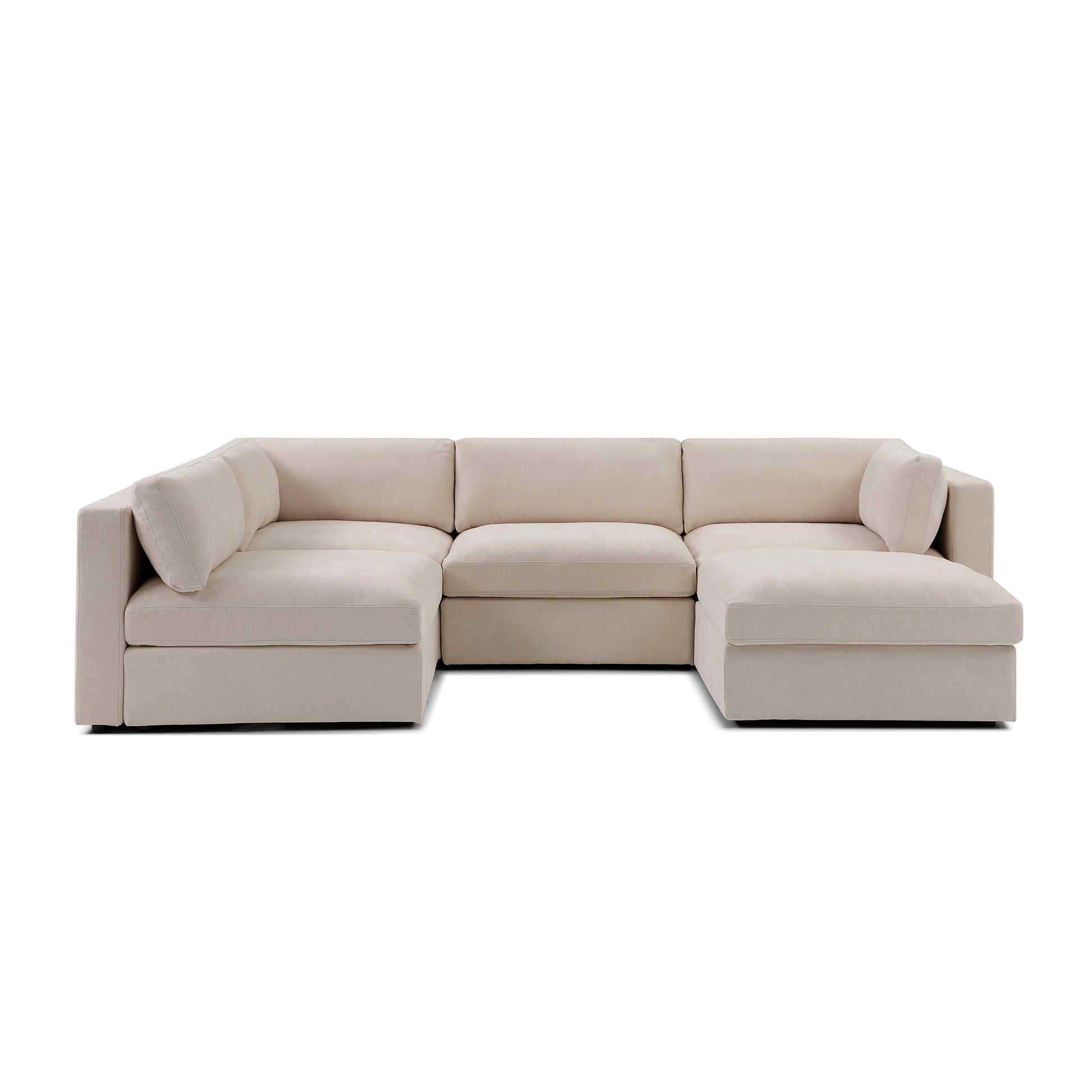 Bella L-Shape + Ottoman