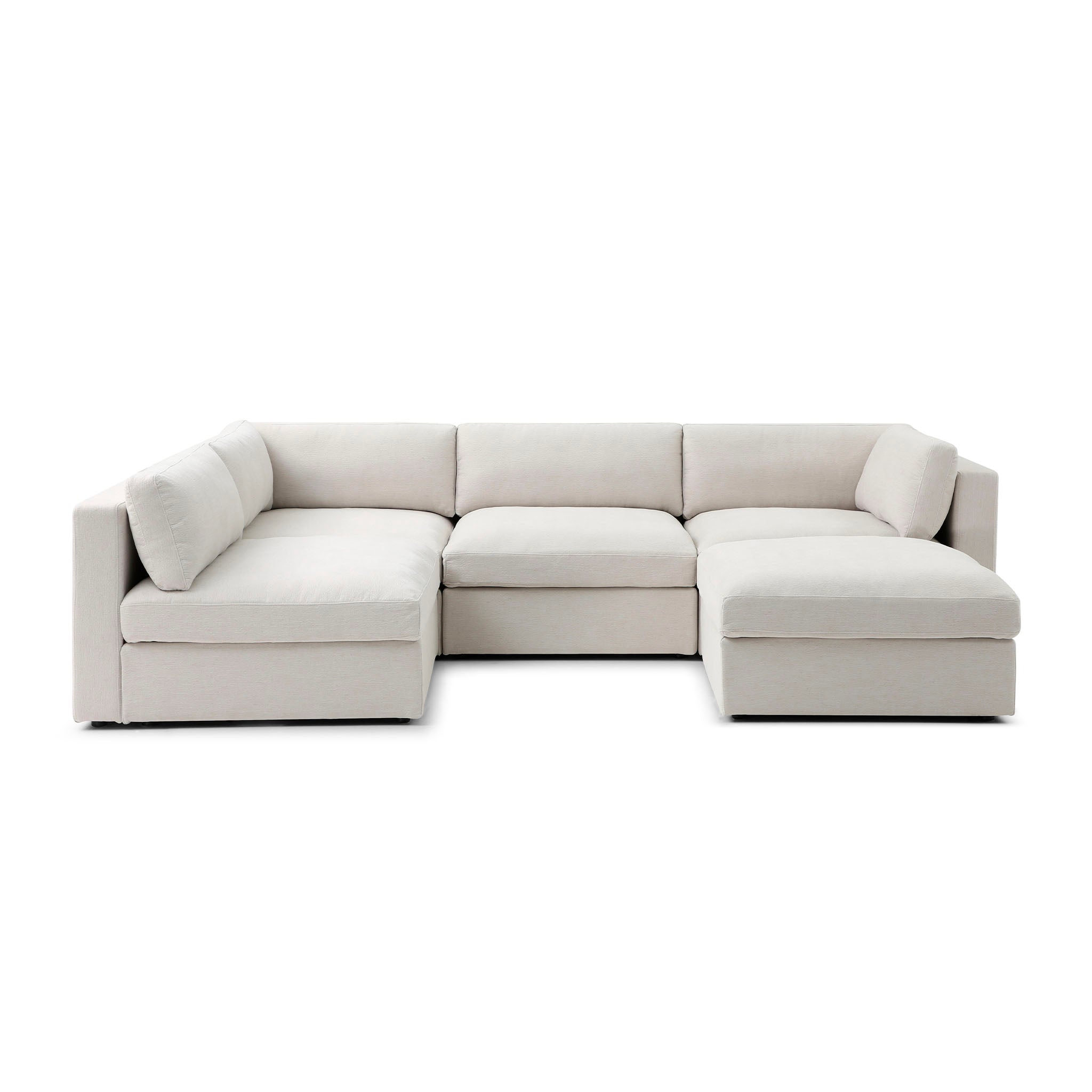 Bella L-Shape + Ottoman