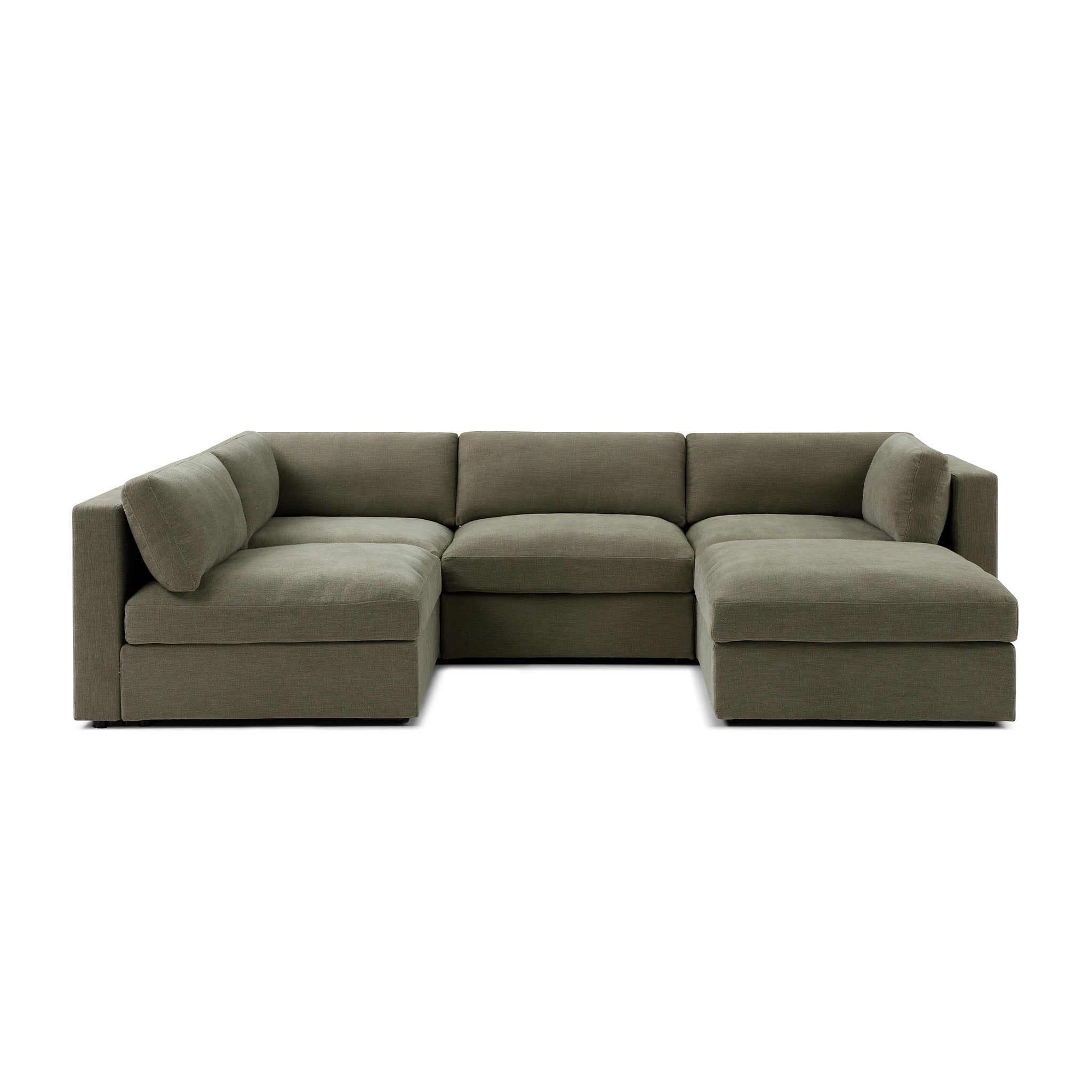 Bella L-Shape + Ottoman