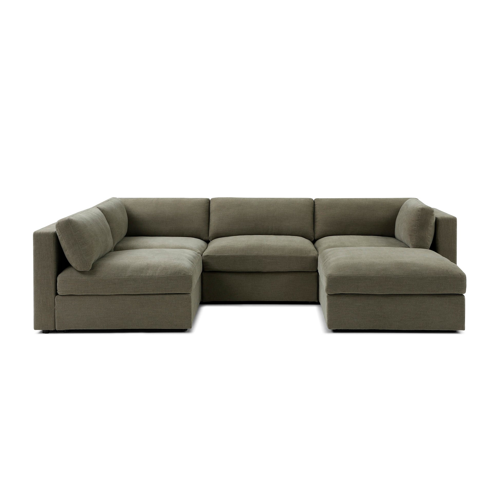 Bella L-Shape + Ottoman