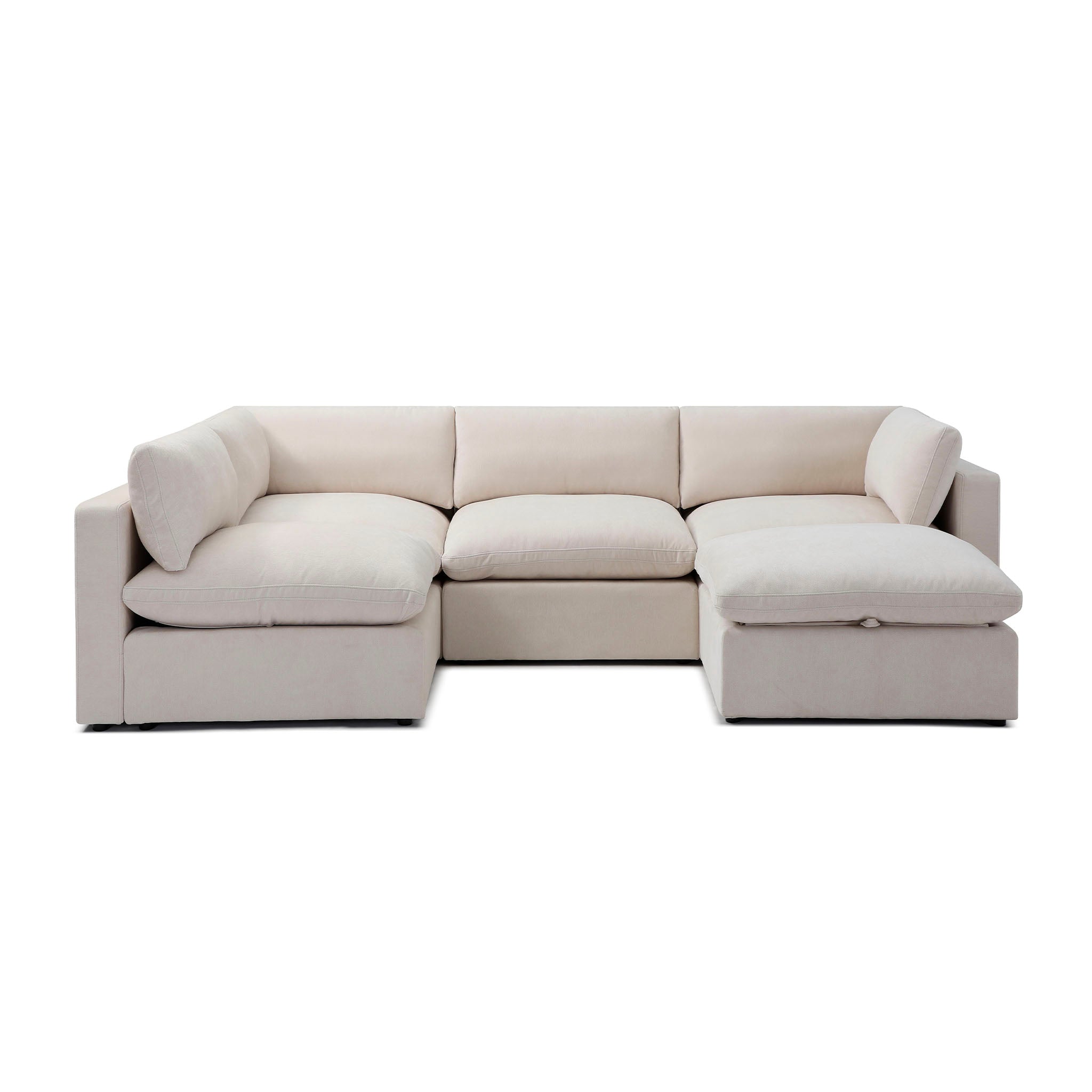 Bella Pillow L-Shape + Ottoman