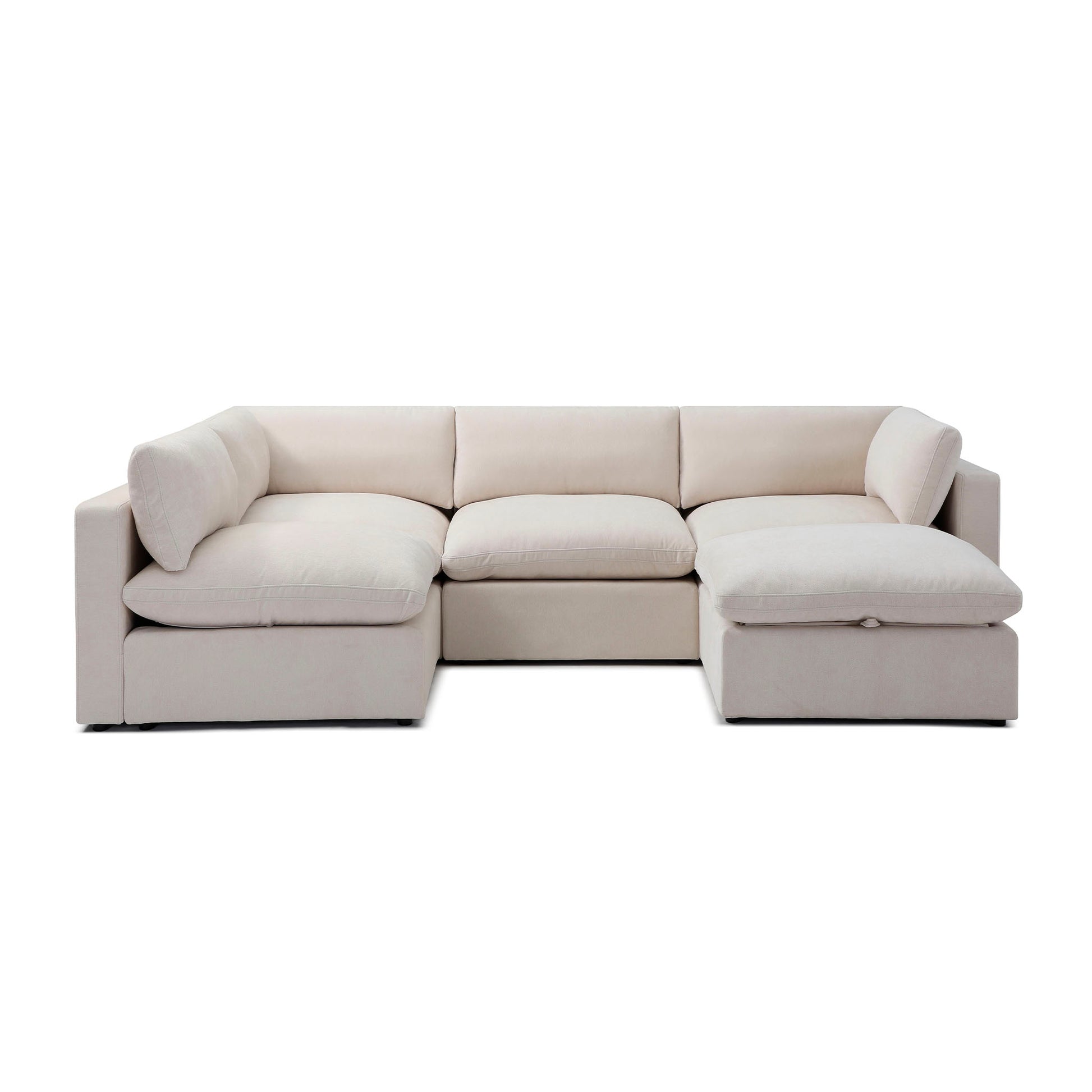 Bella Pillow L-Shape + Ottoman