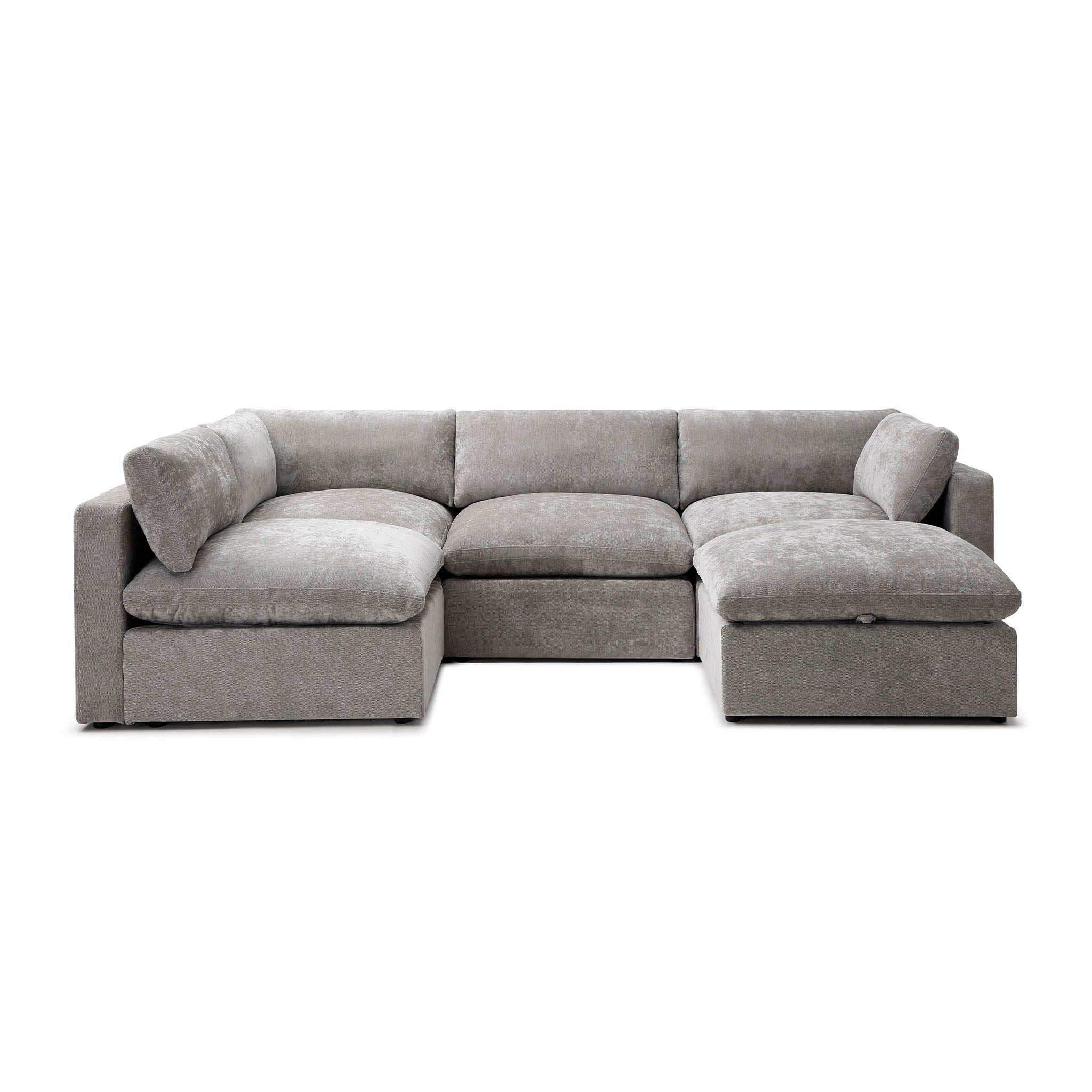 Bella Pillow L-Shape + Ottoman