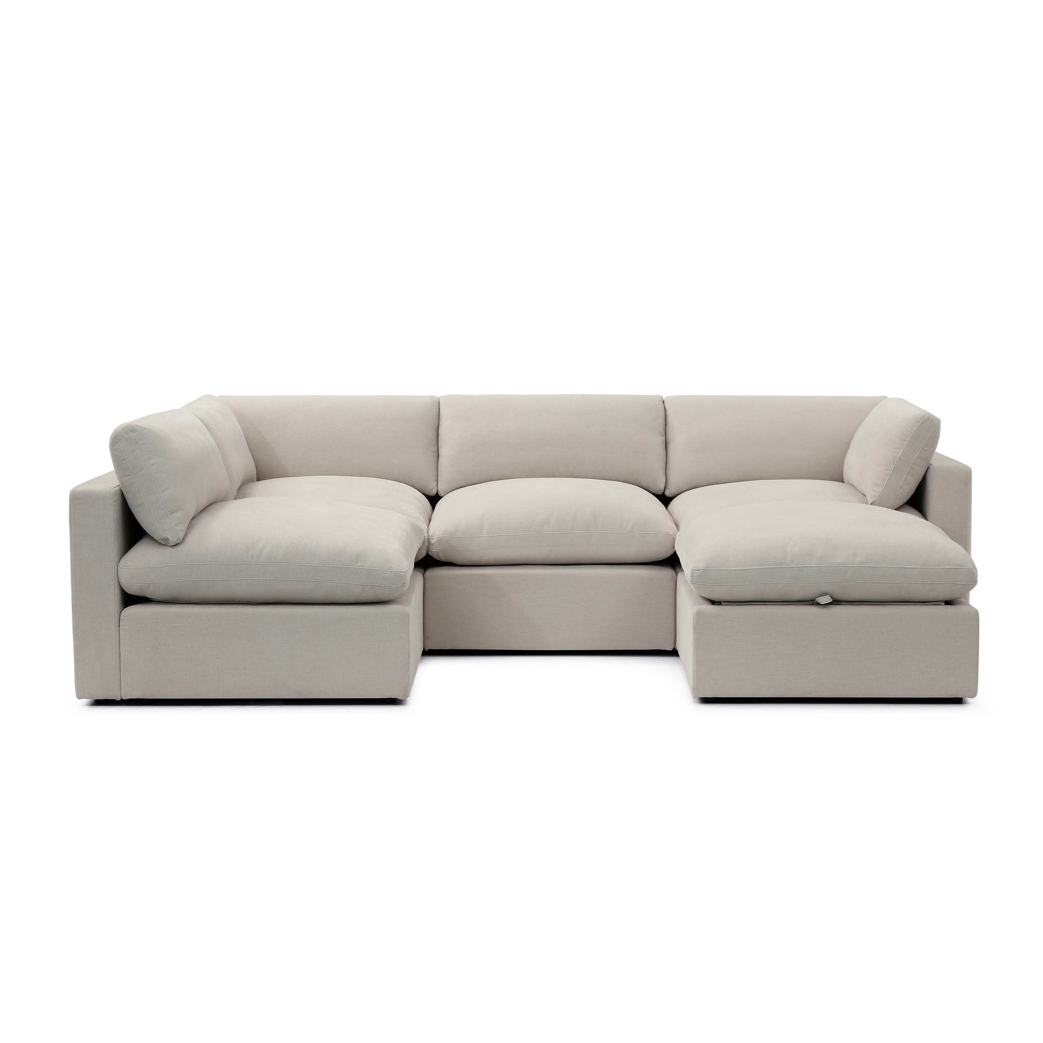 Bella Pillow L-Shape + Ottoman