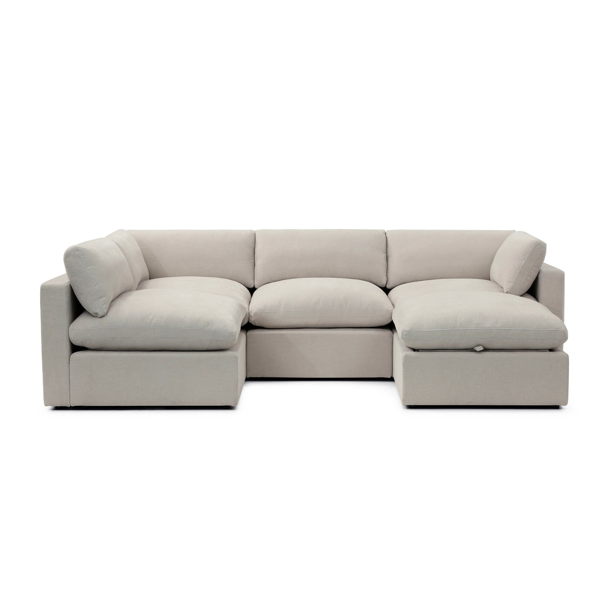 Bella Pillow L-Shape + Ottoman