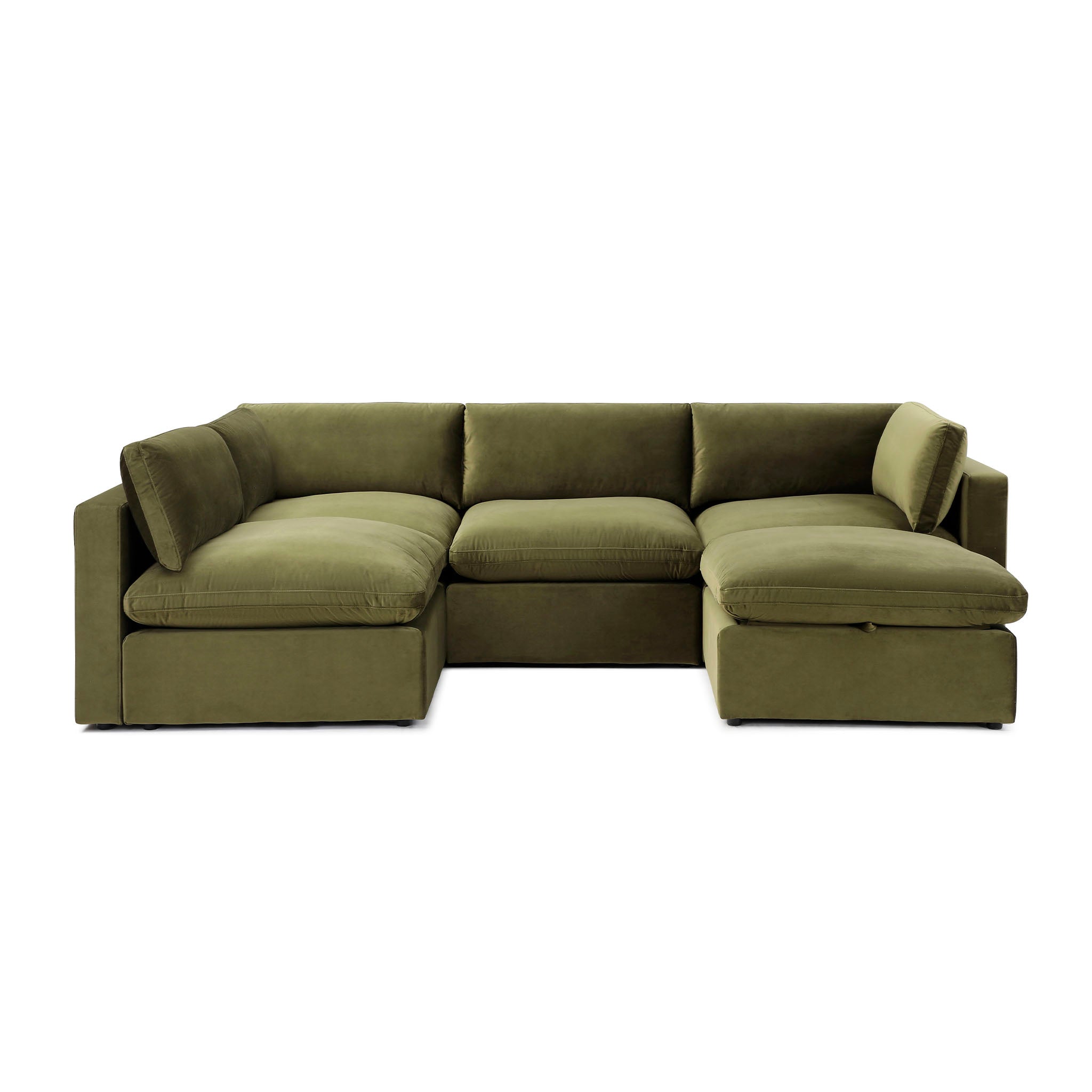 Bella Pillow L-Shape + Ottoman