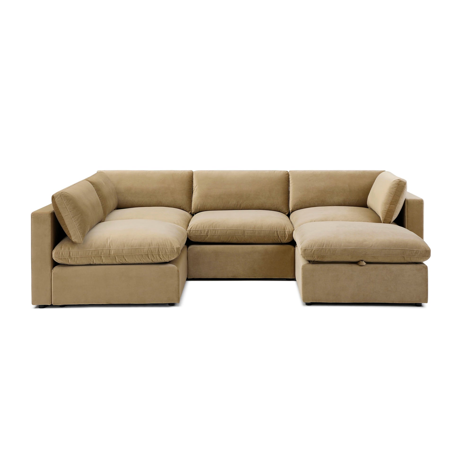 Bella Pillow L-Shape + Ottoman