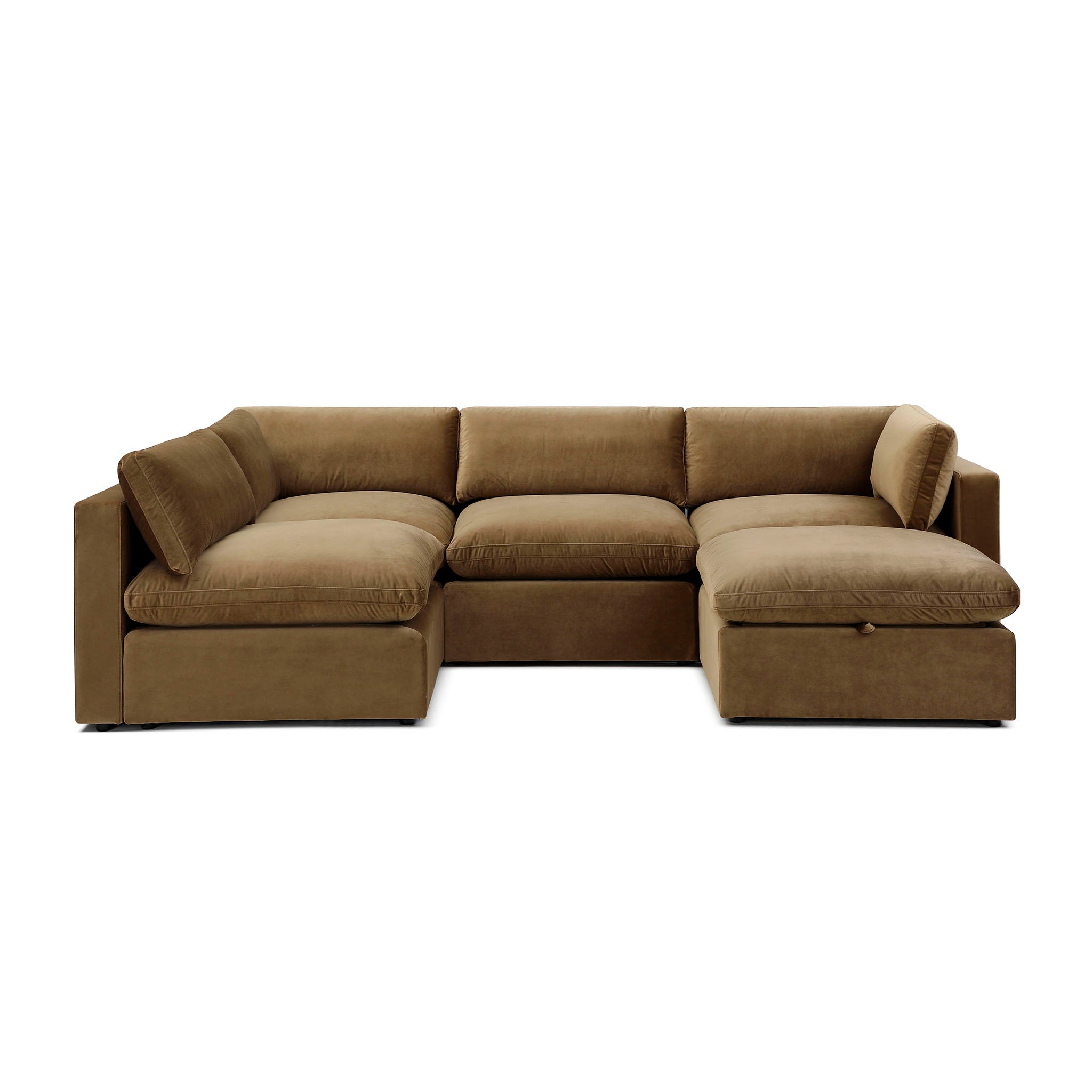 Bella Pillow L-Shape + Ottoman